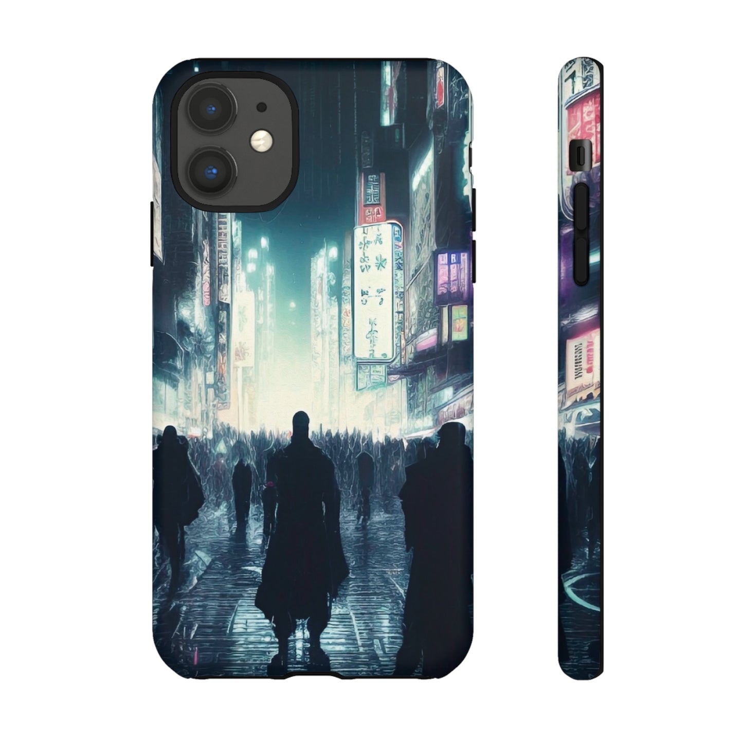 Strangers in the City Wallpaper Phone Case | iPhone 15 Plus/ Pro, 14, 13, 12| Google Pixel 7, Pro, 5| Samsung Galaxy S23 All Major Phone Models