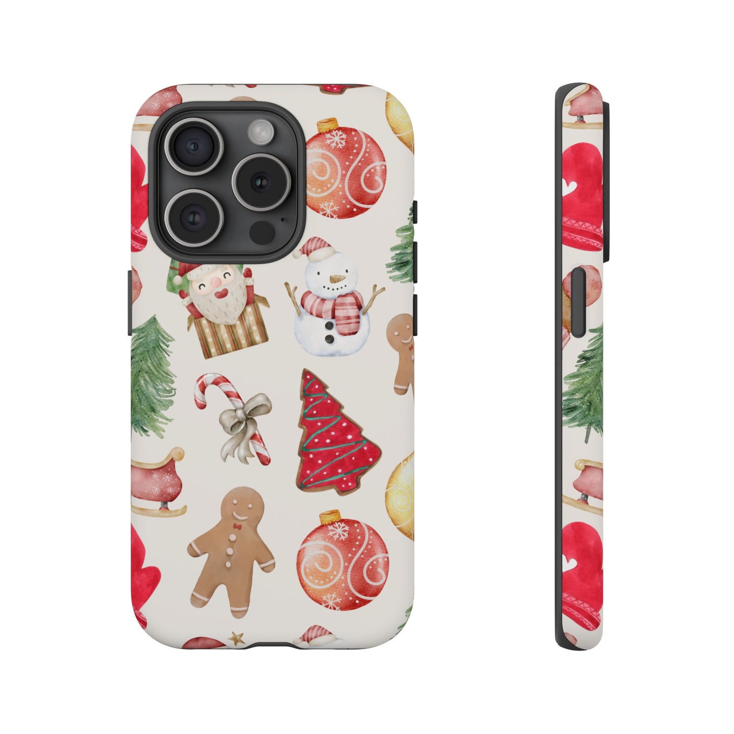 Collage Christmas Wallpaper Phone Case | iPhone 15 Plus/ Pro, 14, 13, 12| Google Pixel 7, Pro, 5| Samsung Galaxy S23 All Major Phone Models