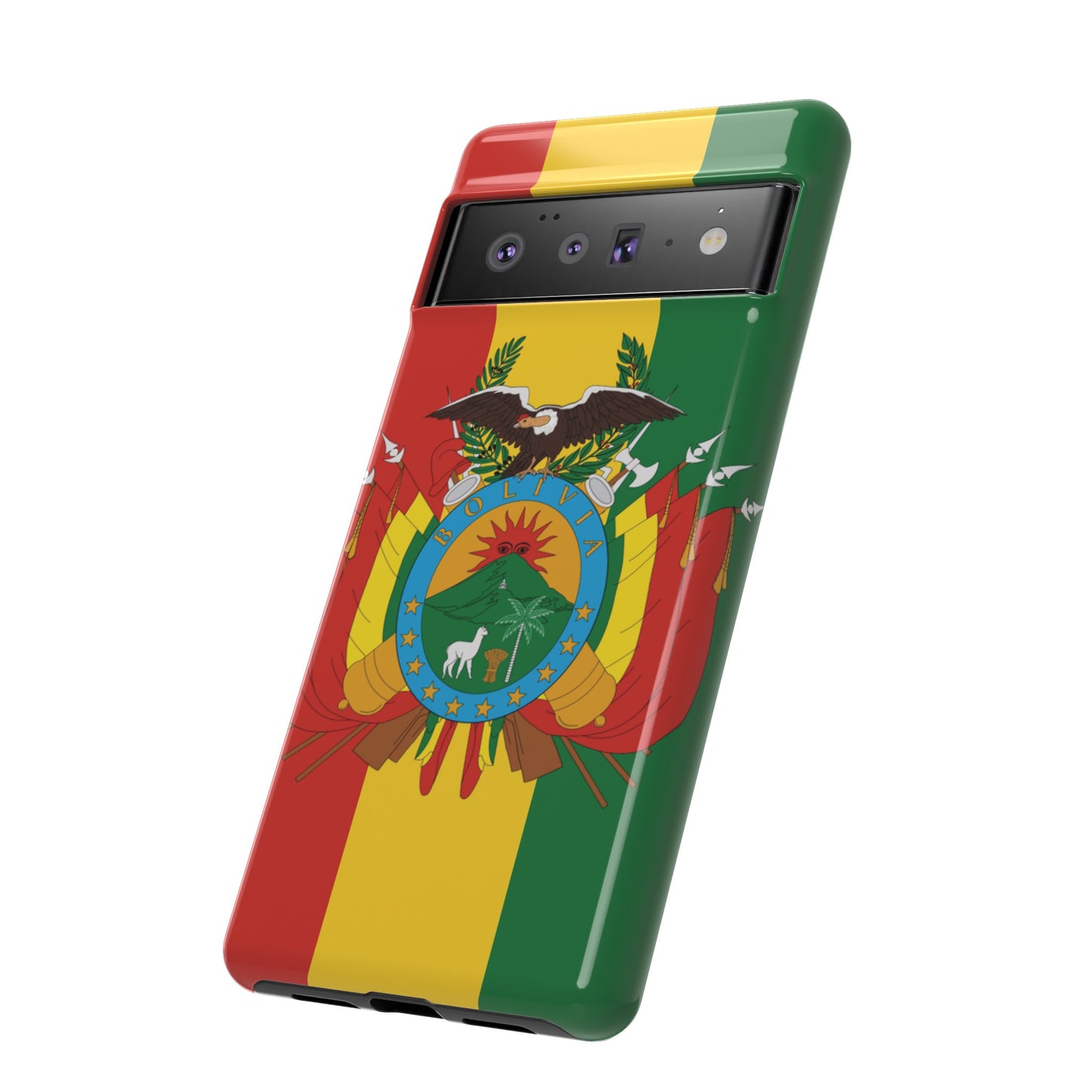 Bolivia Flag Phone Case | iPhone 15 Plus/ Pro, 14, 13, 12| Google Pixel 7, Pro, 5| Samsung Galaxy S23 All Major Phone Models