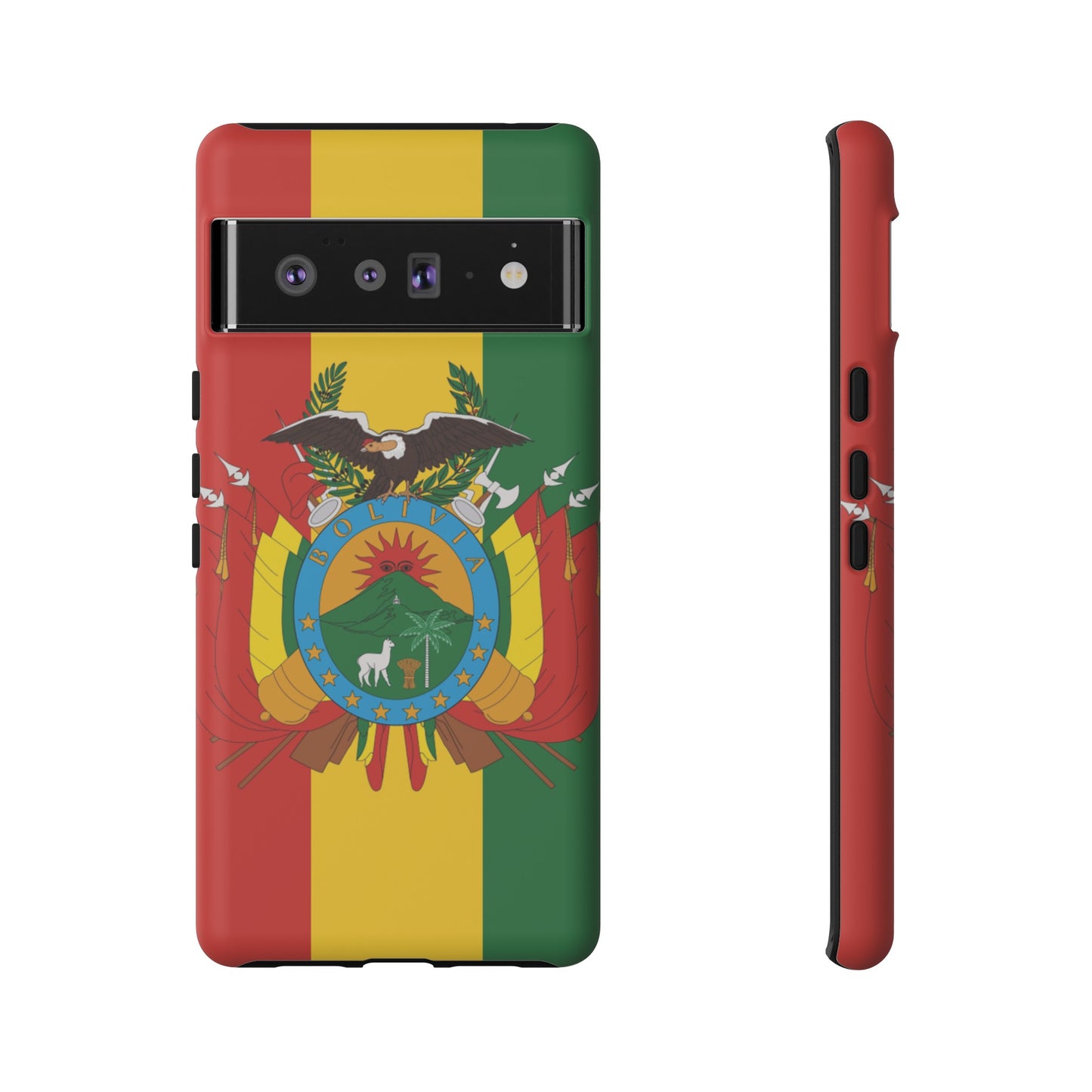 Bolivia Flag Phone Case | iPhone 15 Plus/ Pro, 14, 13, 12| Google Pixel 7, Pro, 5| Samsung Galaxy S23 All Major Phone Models