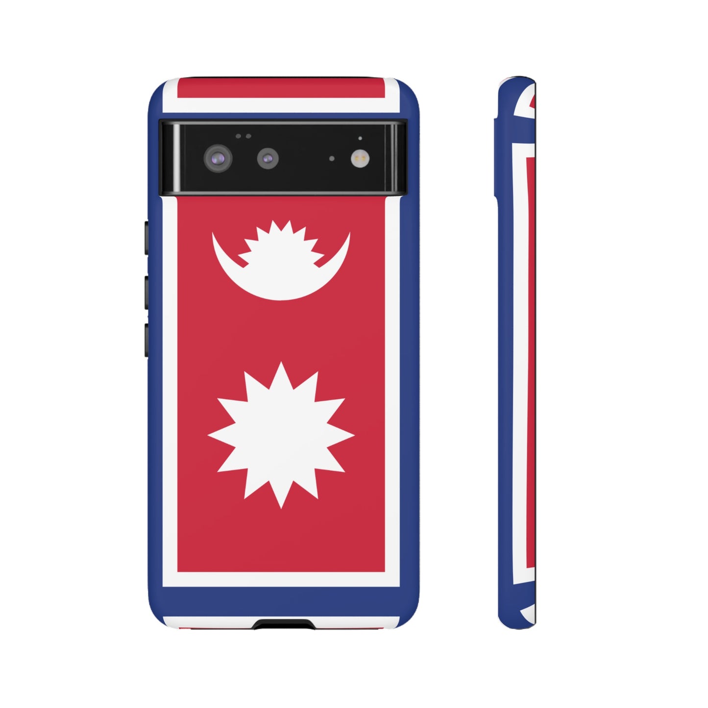 Nepal Flag Phone Case | iPhone 15 Plus/ Pro, 14, 13, 12| Google Pixel 7, Pro, 5| Samsung Galaxy S23 All Major Phone Models