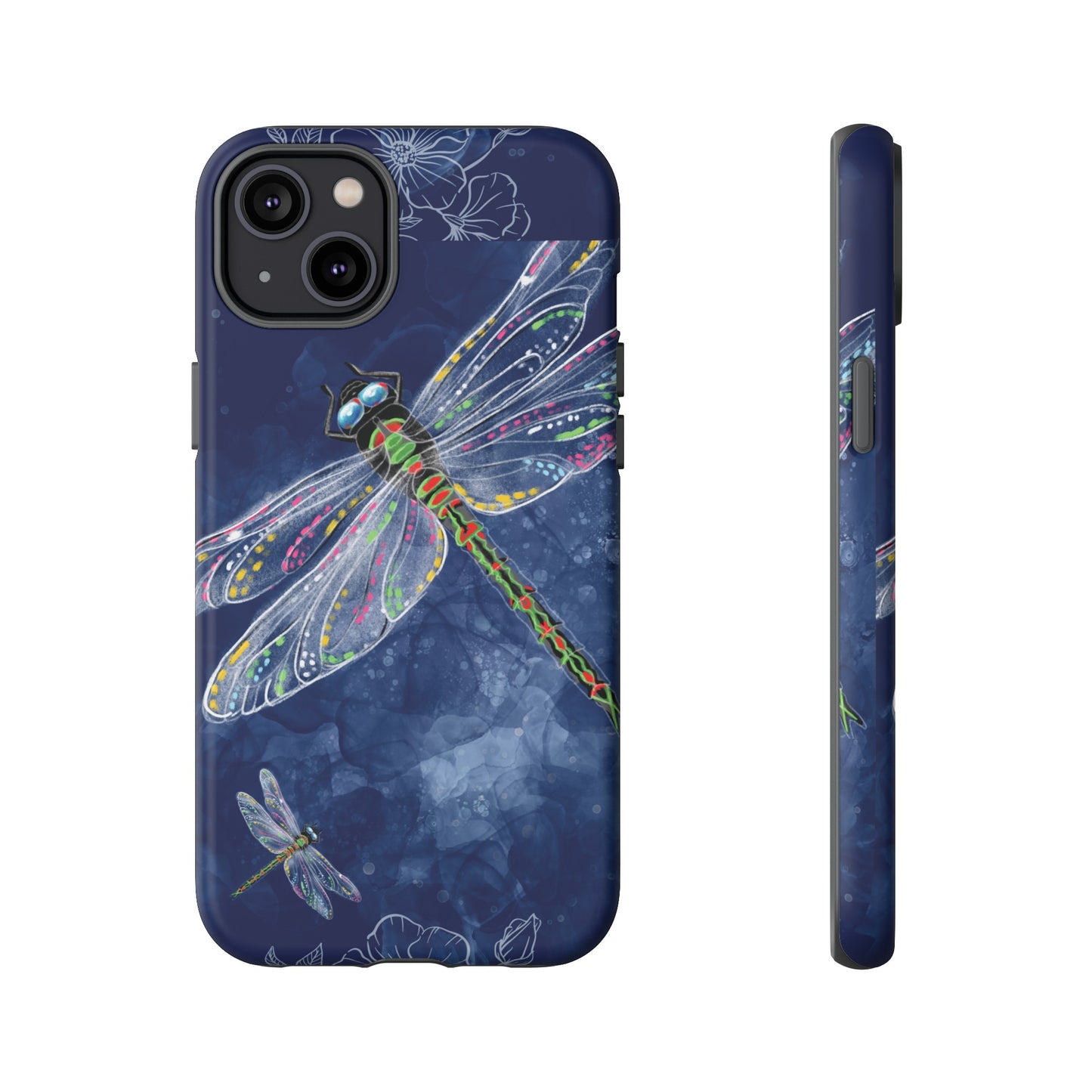 Dragonfly Wallpaper Phone Case | iPhone 15 Plus/ Pro, 14, 13, 12| Google Pixel 7, Pro, 5| Samsung Galaxy S23 All Major Phone Models