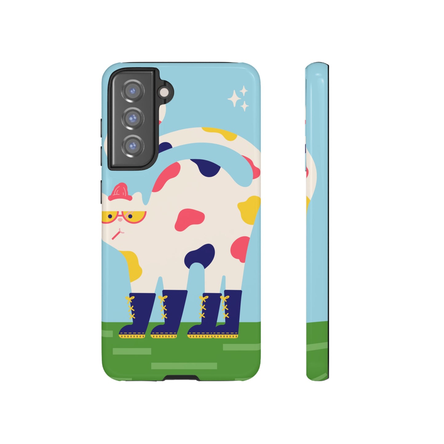 Rainboot Cat Phone Case | iPhone 15 Plus/ Pro, 14, 13, 12| Google Pixel 7, Pro, 5| Samsung Galaxy S23 All Major Phone Models