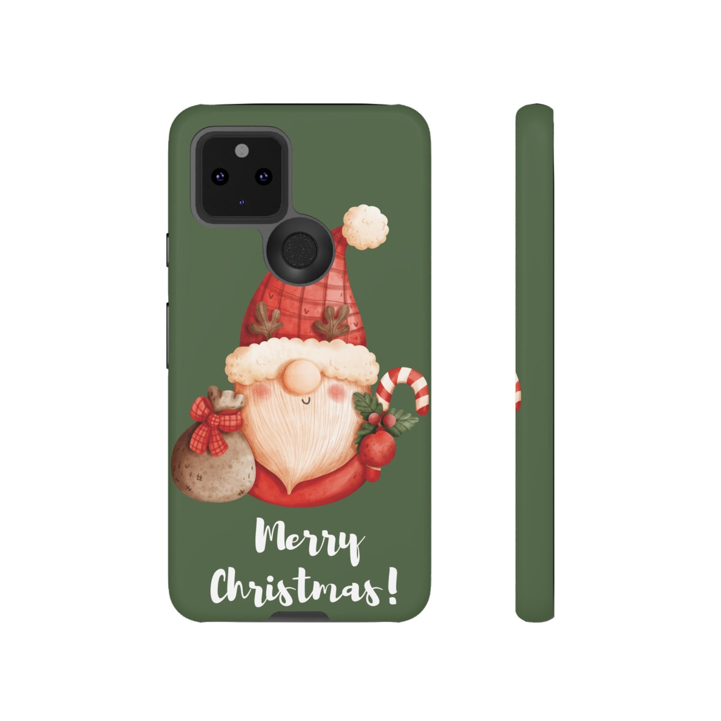 Cute Merry Christmas Wallpaper Phone Case | iPhone 15 Plus/ Pro, 14, 13, 12| Google Pixel 7, Pro, 5| Samsung Galaxy S23 All Major Phone Models