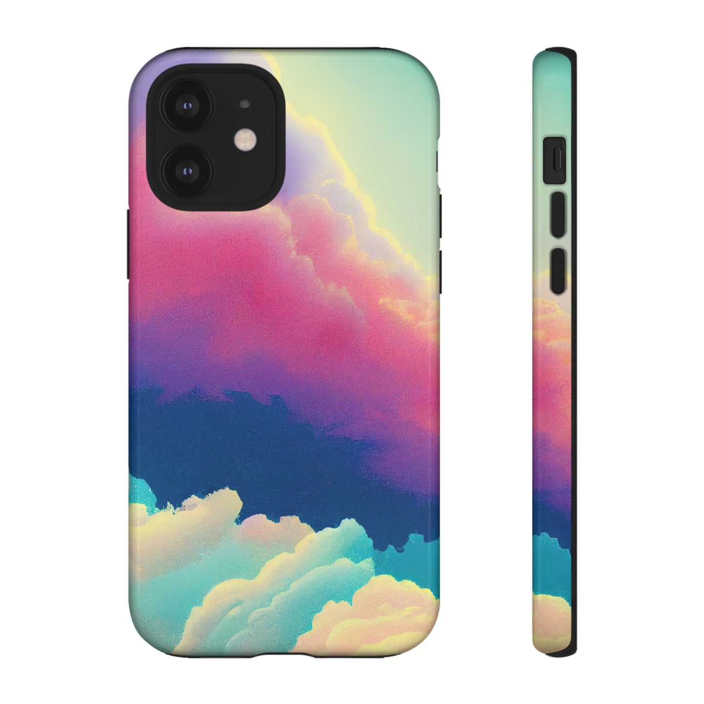 Colourful Clouds Wallpaper Phone Case | iPhone 15 Plus/ Pro, 14, 13, 12| Google Pixel 7, Pro, 5| Samsung Galaxy S23 All Major Phone Models