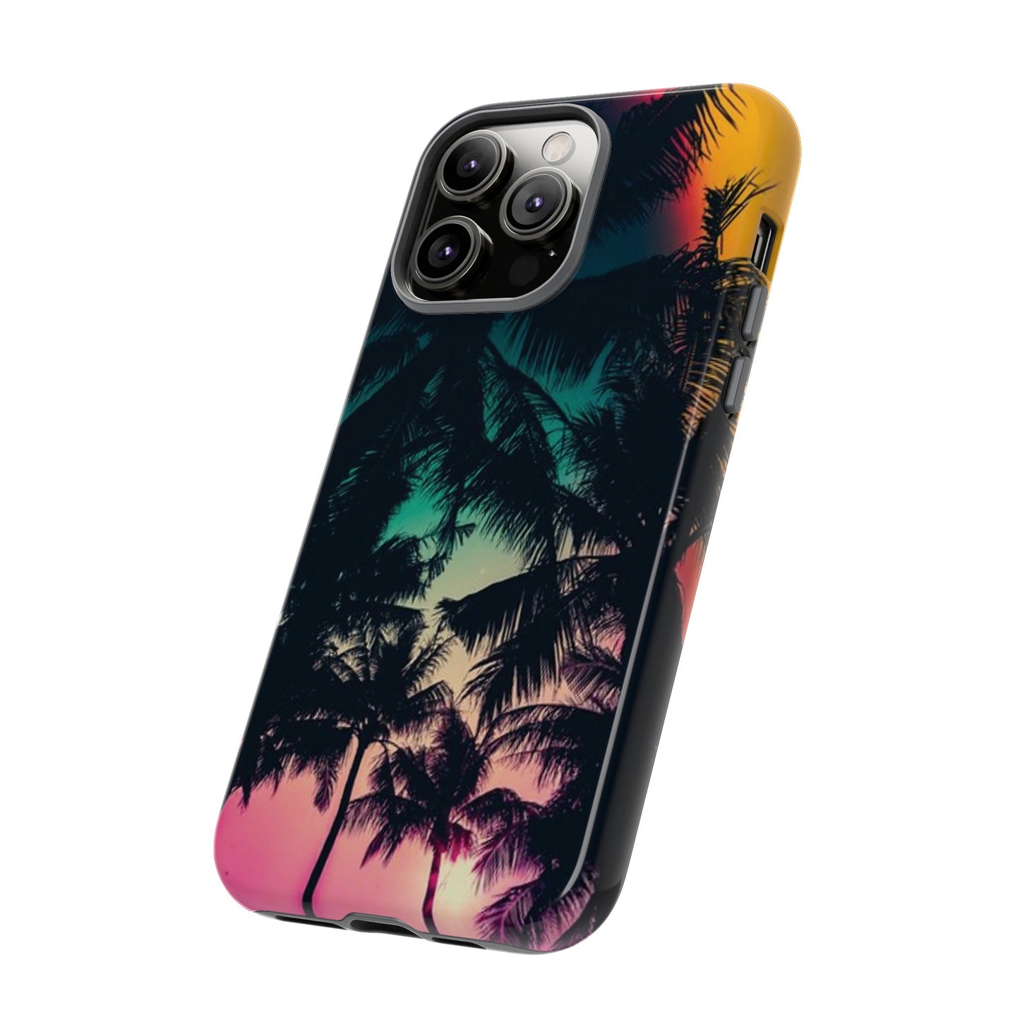 Palm Trees Wallpaper Phone Case | iPhone 15 Plus/ Pro, 14, 13, 12| Google Pixel 7, Pro, 5| Samsung Galaxy S23 All Major Phone Models