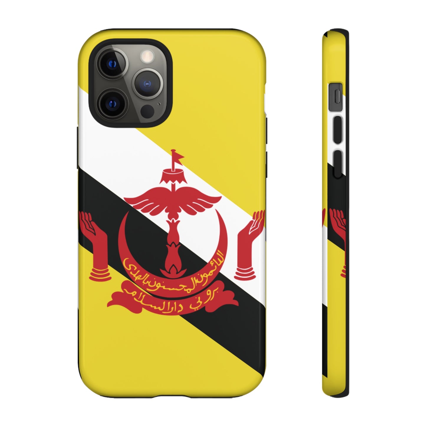 Brunei Flag Phone Case | iPhone 15 Plus/ Pro, 14, 13, 12| Google Pixel 7, Pro, 5| Samsung Galaxy S23 All Major Phone Models