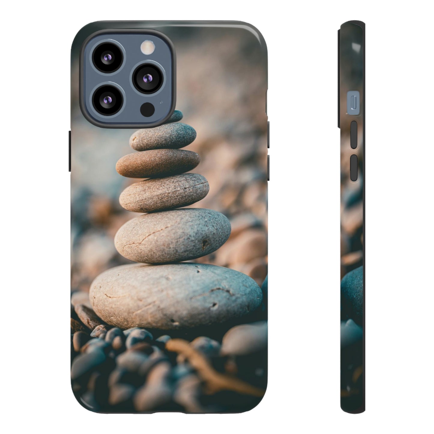 Rock Stack Wallpaper Phone Case | iPhone 15 Plus/ Pro, 14, 13, 12| Google Pixel 7, Pro, 5| Samsung Galaxy S23 All Major Phone Models