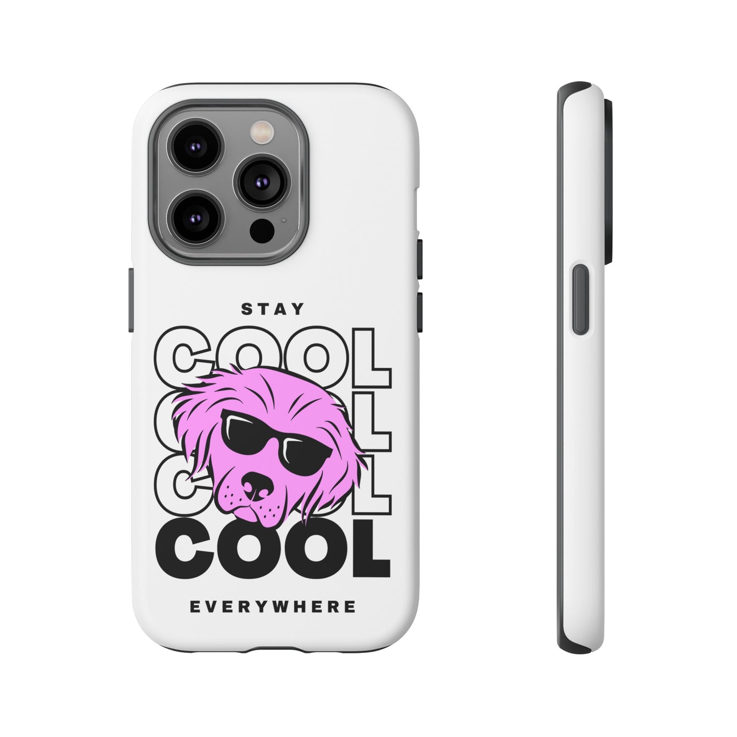 Stay Cool Phone Case | iPhone 15 Plus/ Pro, 14, 13, 12| Google Pixel 7, Pro, 5| Samsung Galaxy S23 All Major Phone Models