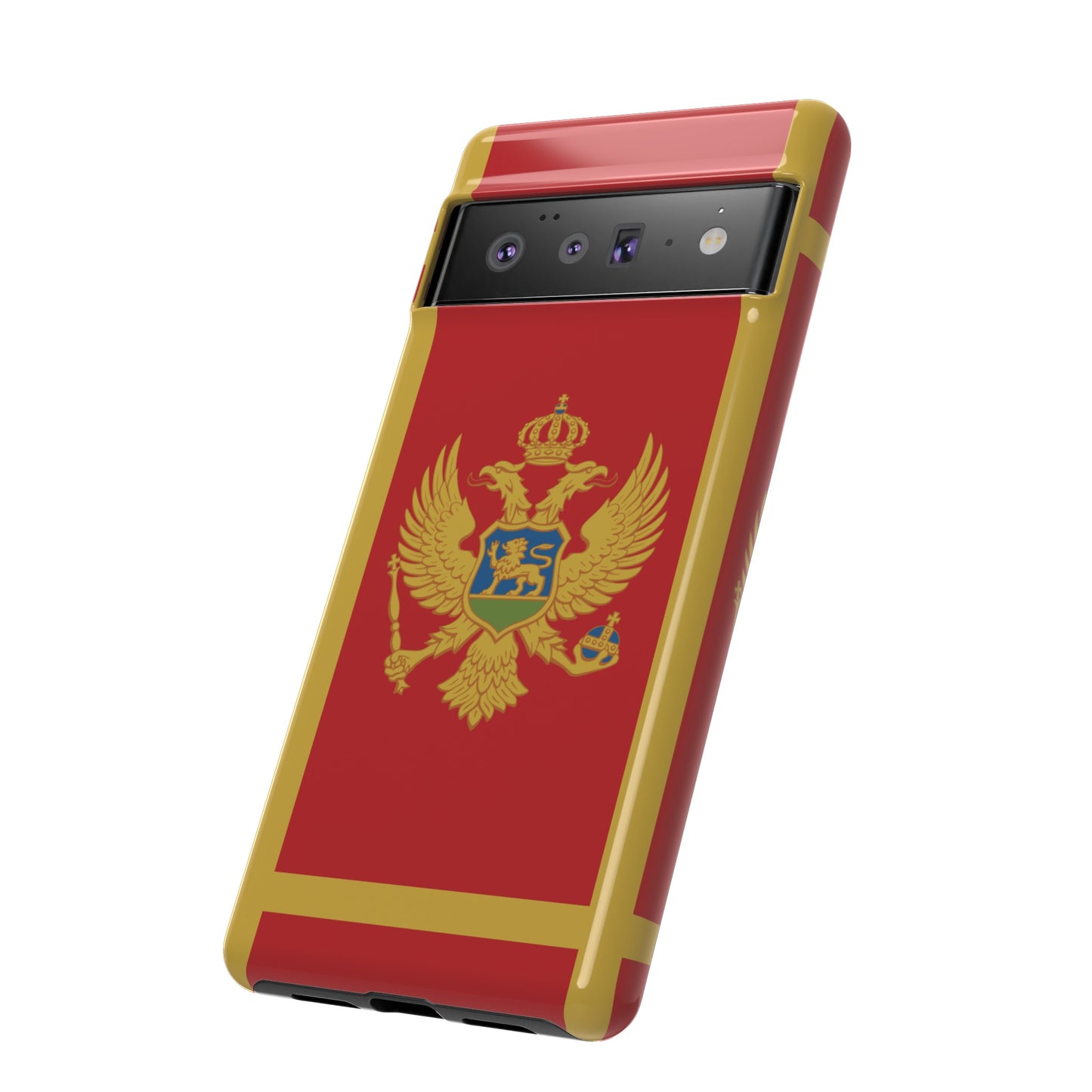 Montenegro Flag Phone Case | iPhone 15 Plus/ Pro, 14, 13, 12| Google Pixel 7, Pro, 5| Samsung Galaxy S23 All Major Phone Models