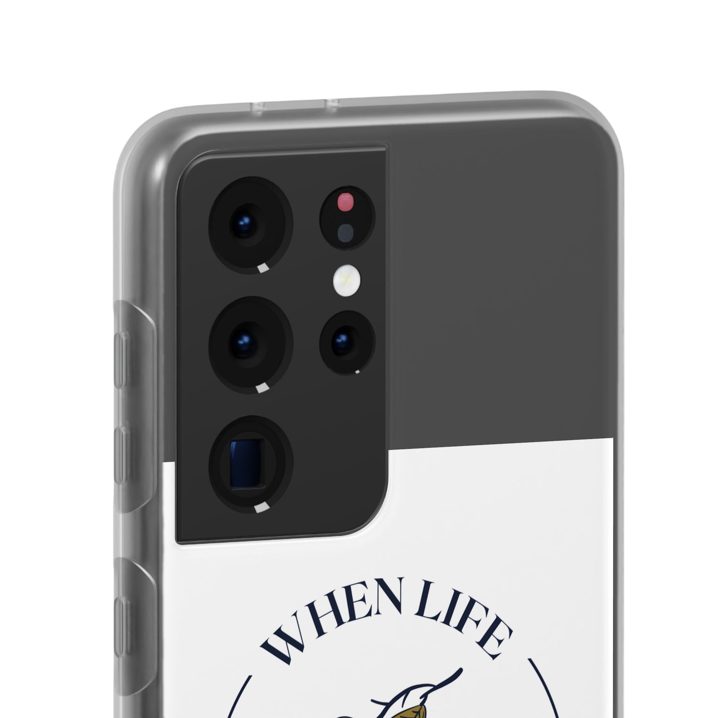 When Life Gives You Lemons Phone Case | iPhone 15 Plus/ Pro, 14, 13, 12| Samsung Galaxy S23 Models