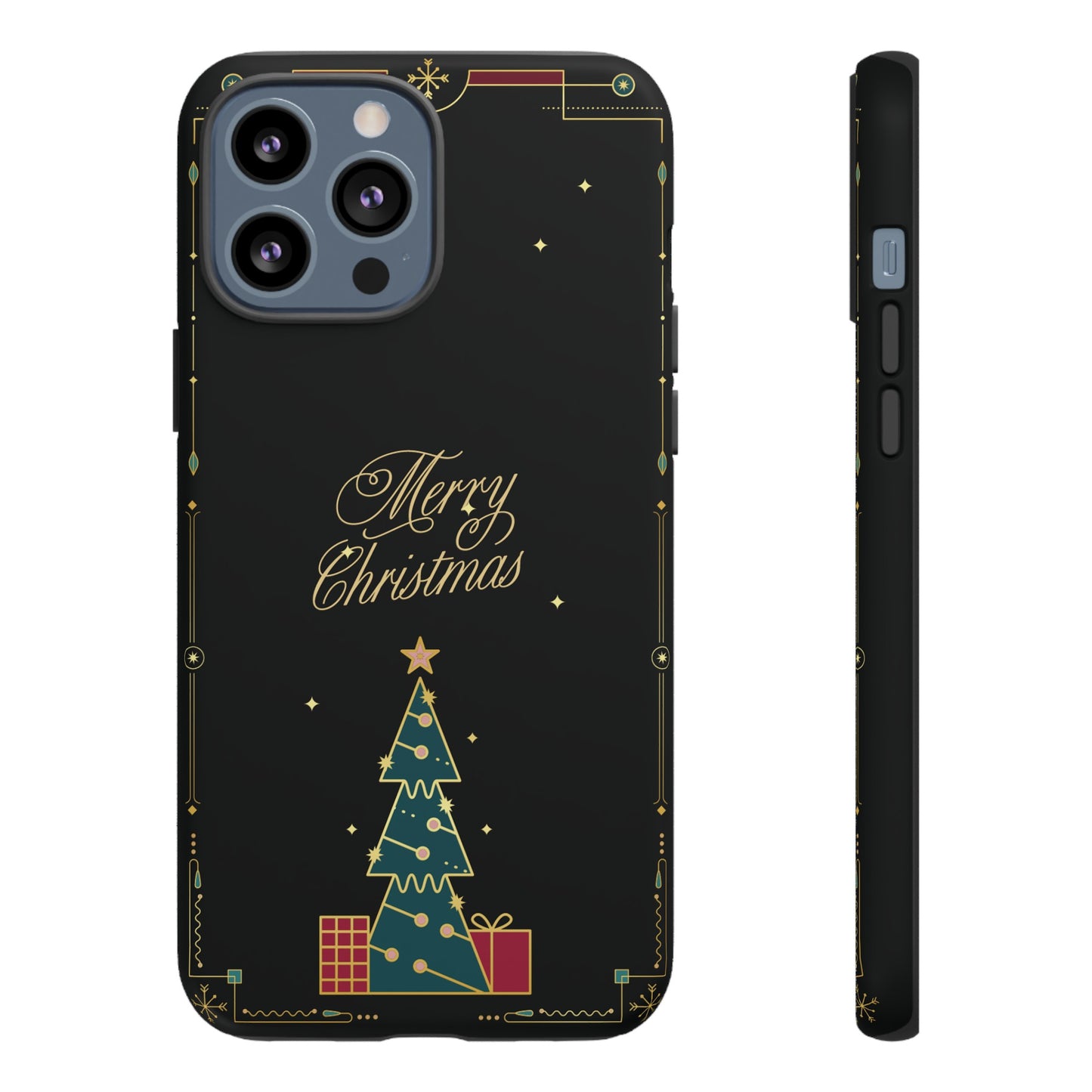 Christmas Tree Wallpaper Phone Case | iPhone 15 Plus/ Pro, 14, 13, 12| Google Pixel 7, Pro, 5| Samsung Galaxy S23 All Major Phone Models