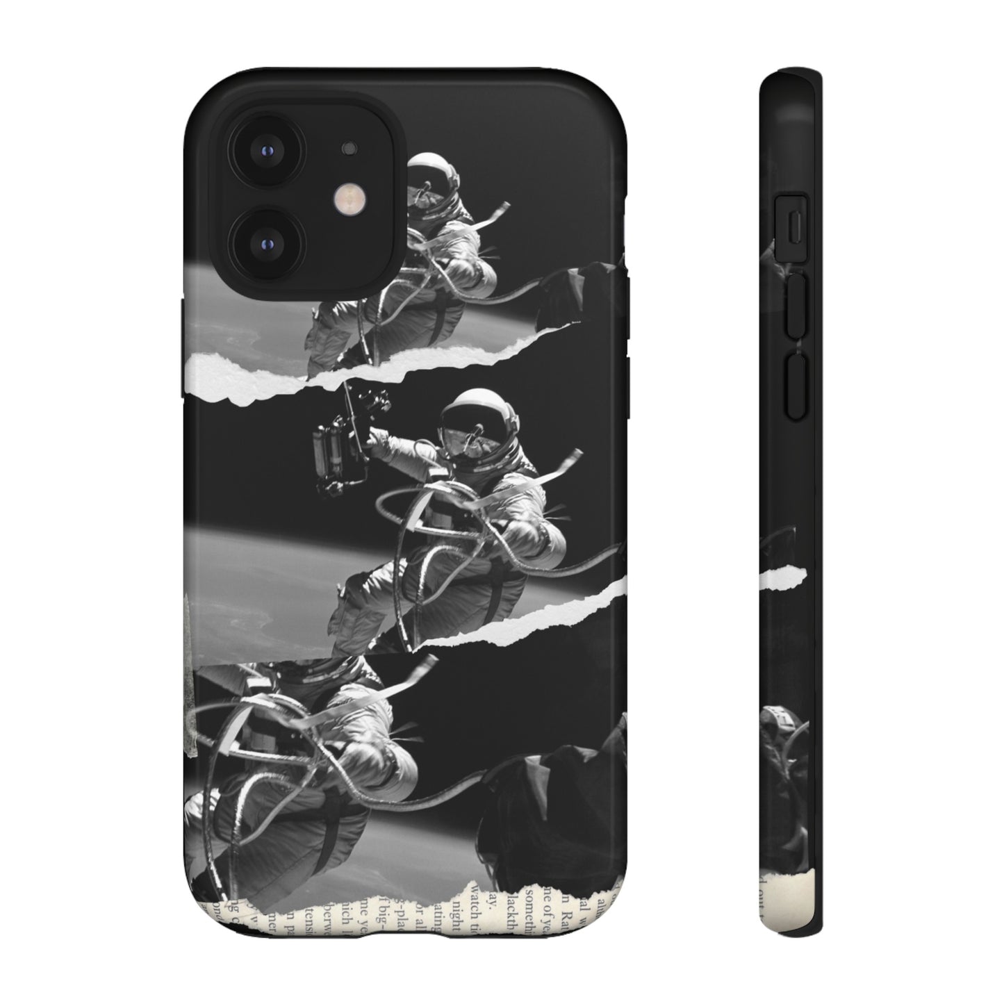 Astronaut Collage Phone Case | iPhone 15 Plus/ Pro, 14, 13, 12| Google Pixel 7, Pro, 5| Samsung Galaxy S23 All Major Phone Models