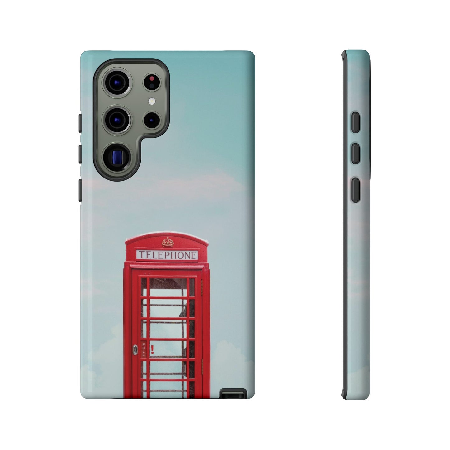 Telephone Booth Wallpaper Phone Case |iPhone 15 Plus/ Pro, 14, 13, 12|Google Pixel 7, Pro, 5| Samsung Galaxy S23 All Major Phone Models