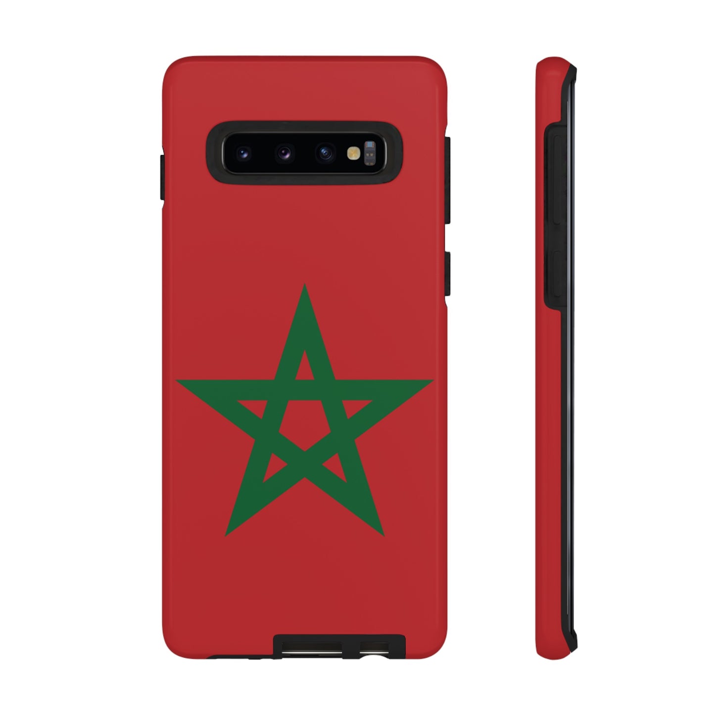 Morocco Flag Phone Case | iPhone 15 Plus/ Pro, 14, 13, 12| Google Pixel 7, Pro, 5| Samsung Galaxy S23 All Major Phone Models