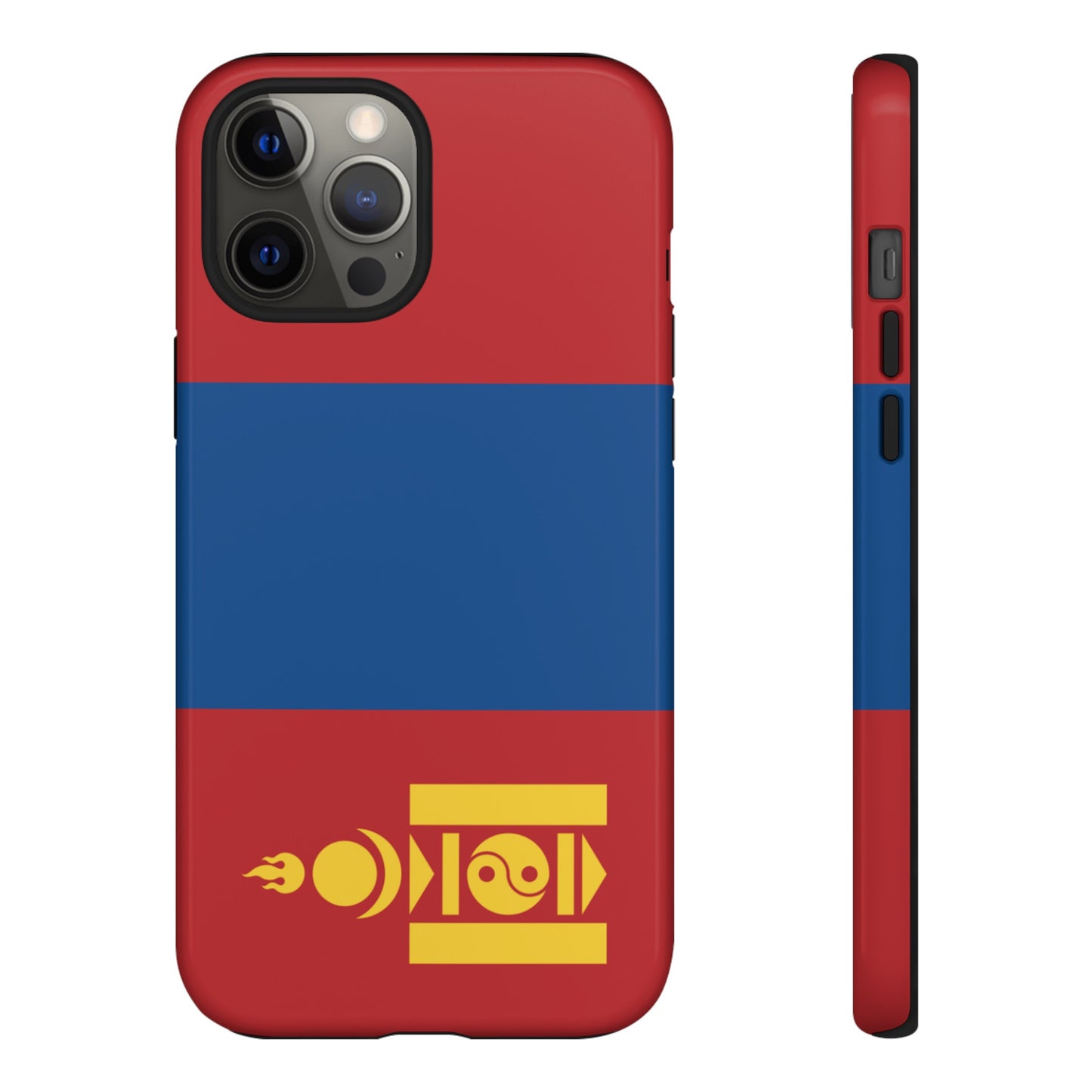 Mongolia Flag Phone Case | iPhone 15 Plus/ Pro, 14, 13, 12| Google Pixel 7, Pro, 5| Samsung Galaxy S23 All Major Phone Models