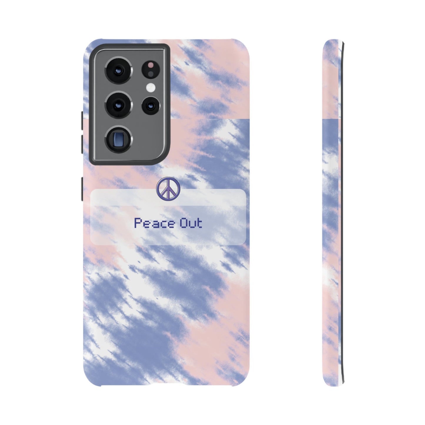 Peace Out Wallpaper Phone Case | iPhone 15 Plus/ Pro, 14, 13, 12| Google Pixel 7, Pro, 5| Samsung Galaxy S23 All Major Phone Models