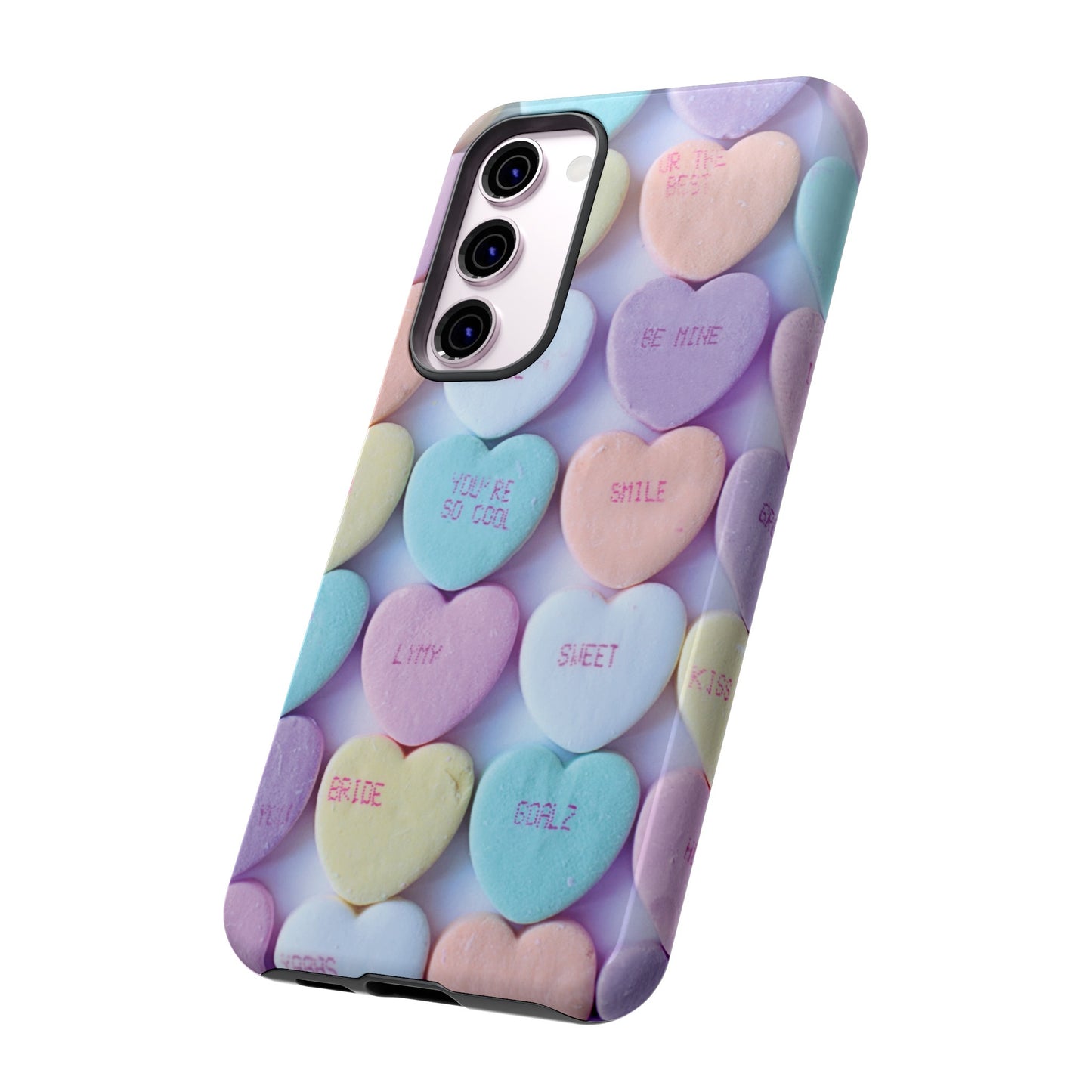 Hearts Valentine's Day Wallpaper Phone Case | iPhone 15 Plus/ Pro, 14, 13, 12| Google Pixel 7, Pro, 5| Samsung Galaxy S23 All Major Phone Models