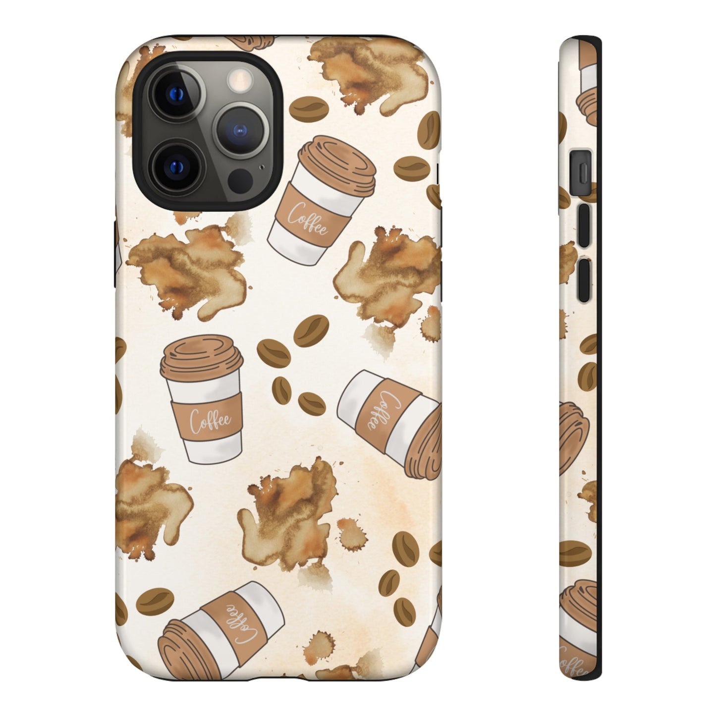 Coffee Wallpaper Phone Case | iPhone 15 Plus/ Pro, 14, 13, 12| Google Pixel 7, Pro, 5| Samsung Galaxy S23 All Major Phone Models