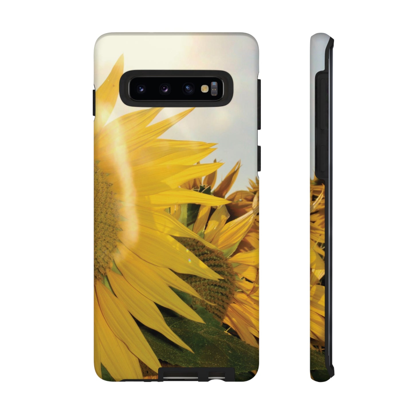 Bright Sunflower Wallpaper Phone Case | iPhone 15 Plus/ Pro, 14, 13, 12| Google Pixel 7, Pro, 5| Samsung Galaxy S23 All Major Phone Models