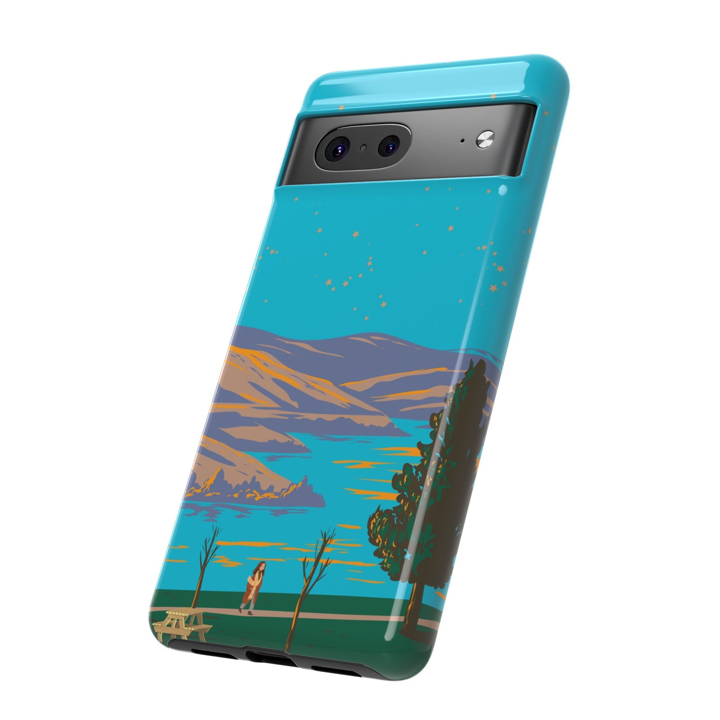 Afternoon Stroll Phone Case| iPhone 15 Plus/ Pro, 14, 13, 12| Google Pixel 7, Pro, 5| Samsung Galaxy S23 All Major Phone Models