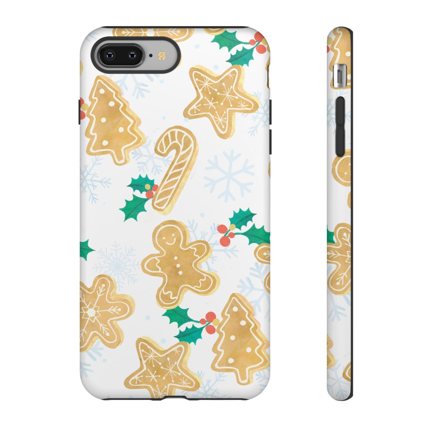 Gingerbread Wallpaper Phone Case | iPhone 15 Plus/ Pro, 14, 13, 12| Google Pixel 7, Pro, 5| Samsung Galaxy S23 All Major Phone Models