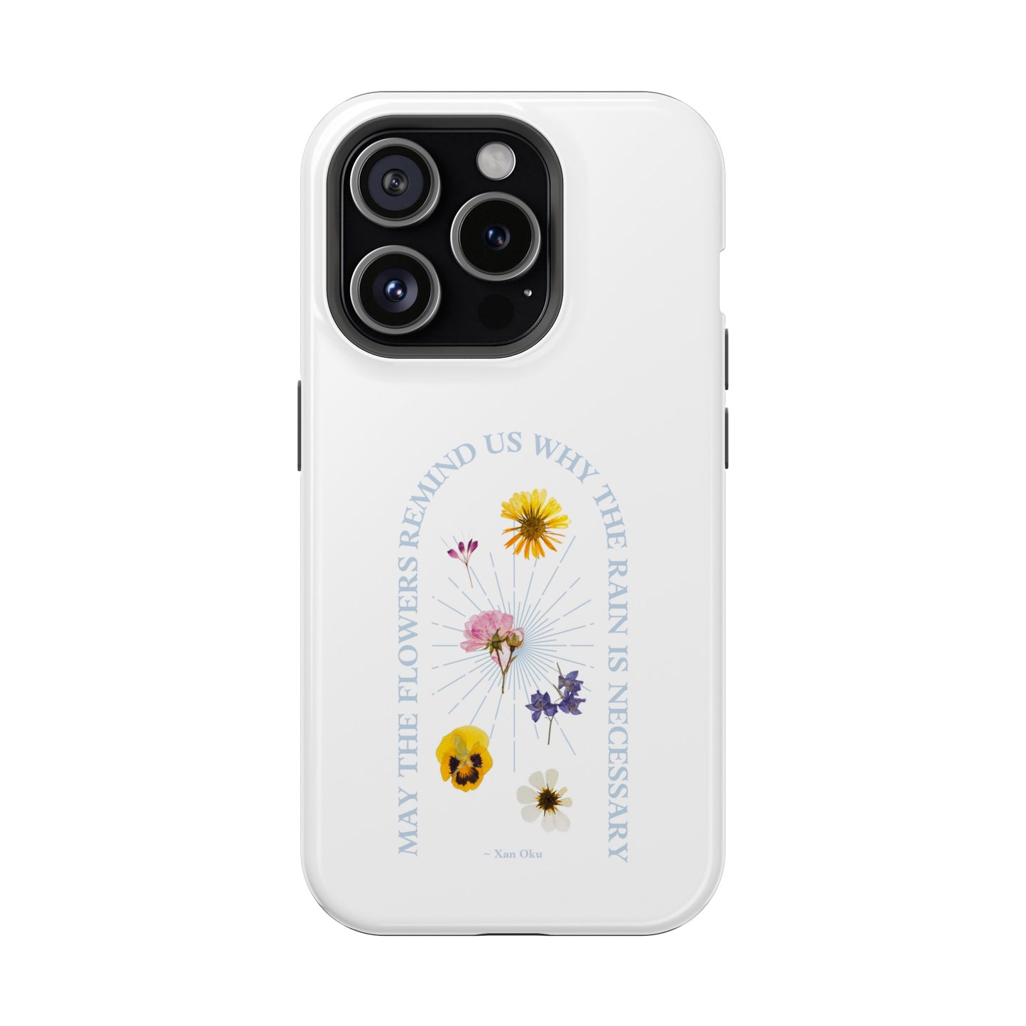 Flower Positive Phone Case | iPhone 15 Plus/ Pro, 14, 13, 12|