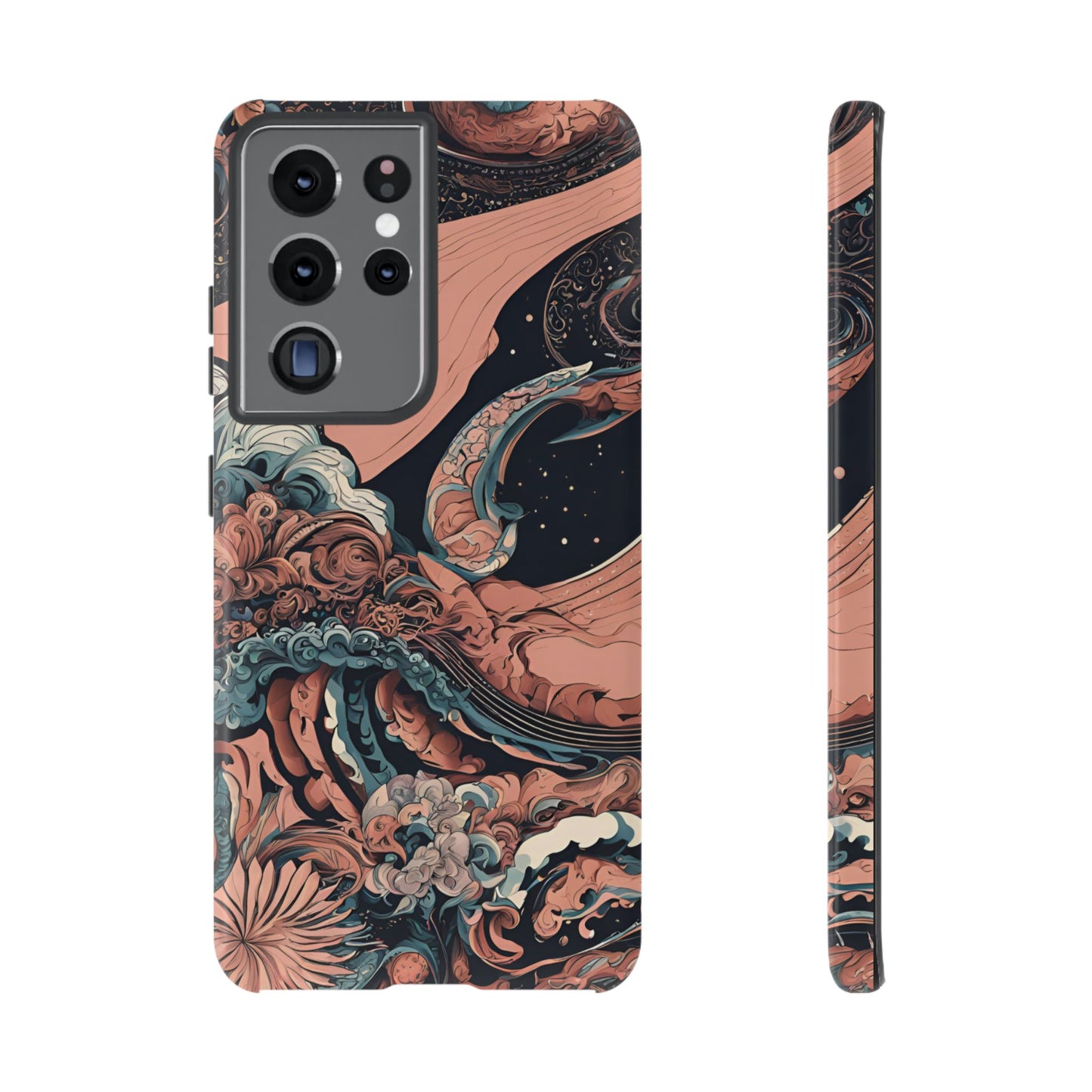 Abstract Landscape Phone Case| iPhone 15 Plus/ Pro, 14, 13, 12| Google Pixel 7, Pro, 5| Samsung Galaxy S23 All Major Phone Models