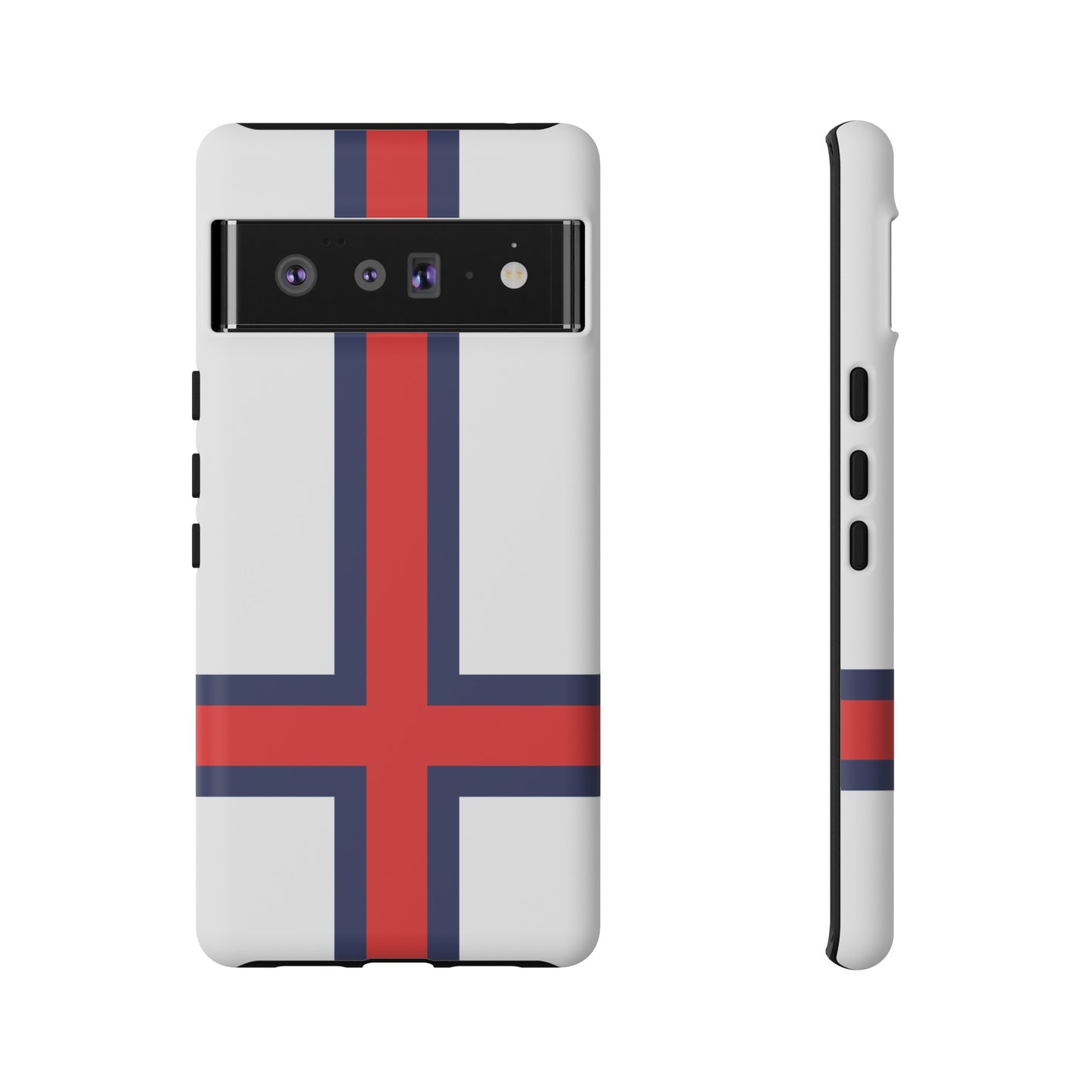 Faroe Island Denmark Flag Phone Case | iPhone 15 Plus/ Pro, 14, 13, 12| Google Pixel 7, Pro, 5| Samsung Galaxy S23 All Major Phone Models