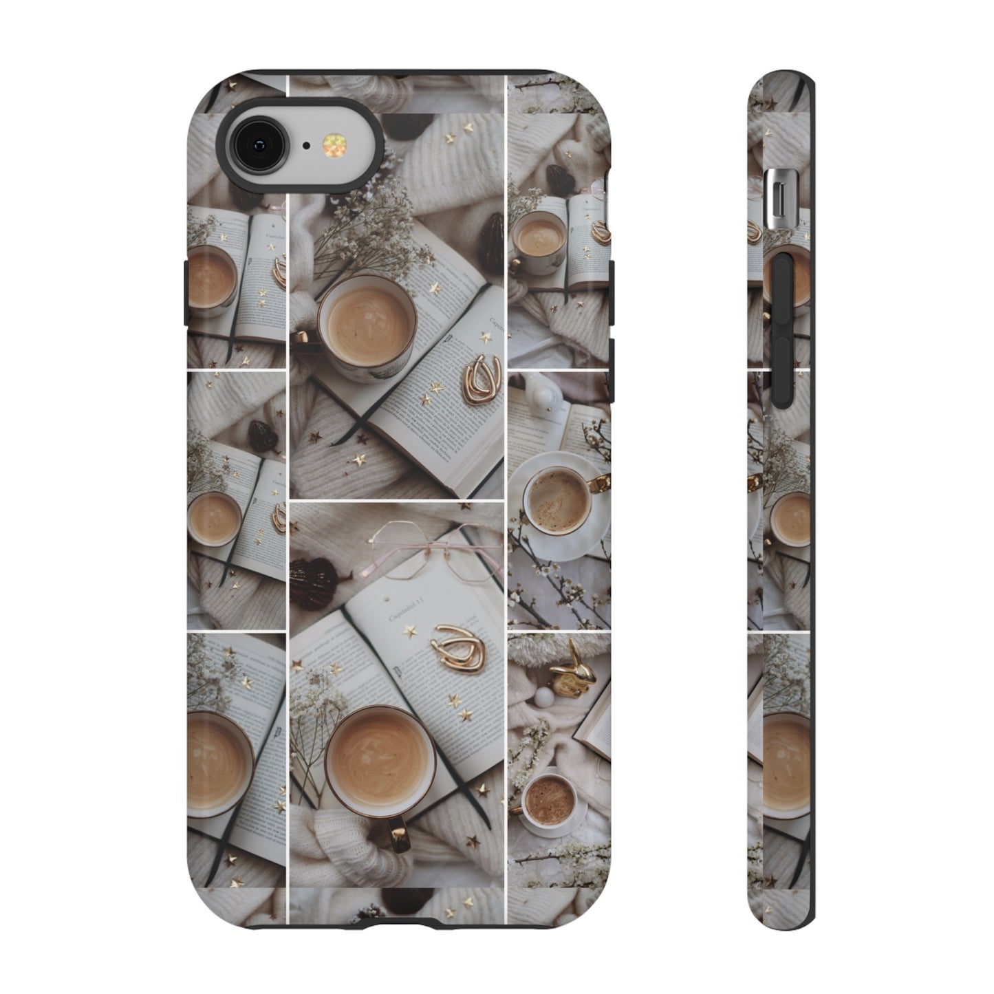 Coffee Collage Wallpaper Phone Case | iPhone 15 Plus/ Pro, 14, 13, 12| Google Pixel 7, Pro, 5| Samsung Galaxy S23 All Major Phone Models