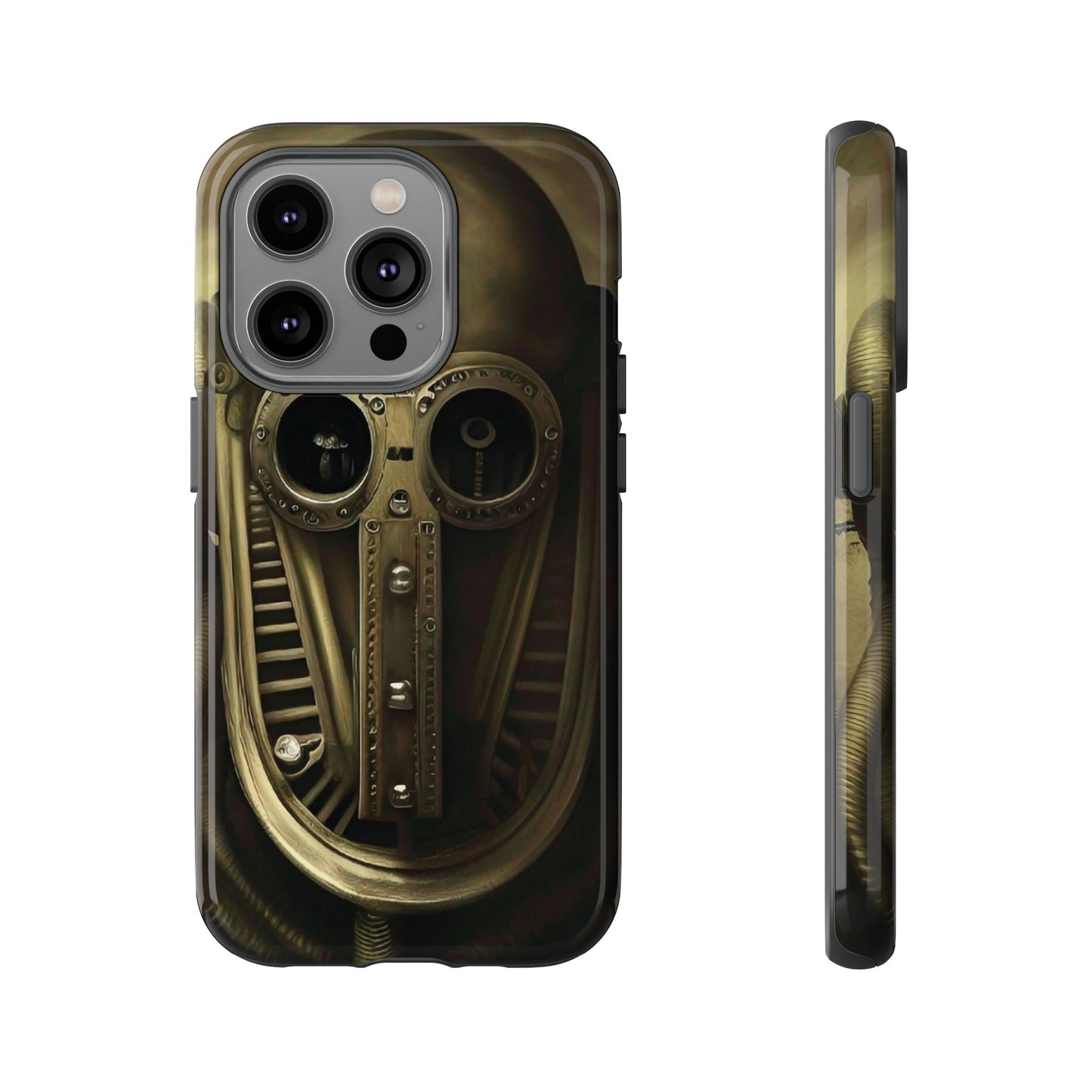 Sci-Fi Helmet Wallpaper Phone Case | iPhone 15 Plus/ Pro, 14, 13, 12| Google Pixel 7, Pro, 5| Samsung Galaxy S23 All Major Phone Models