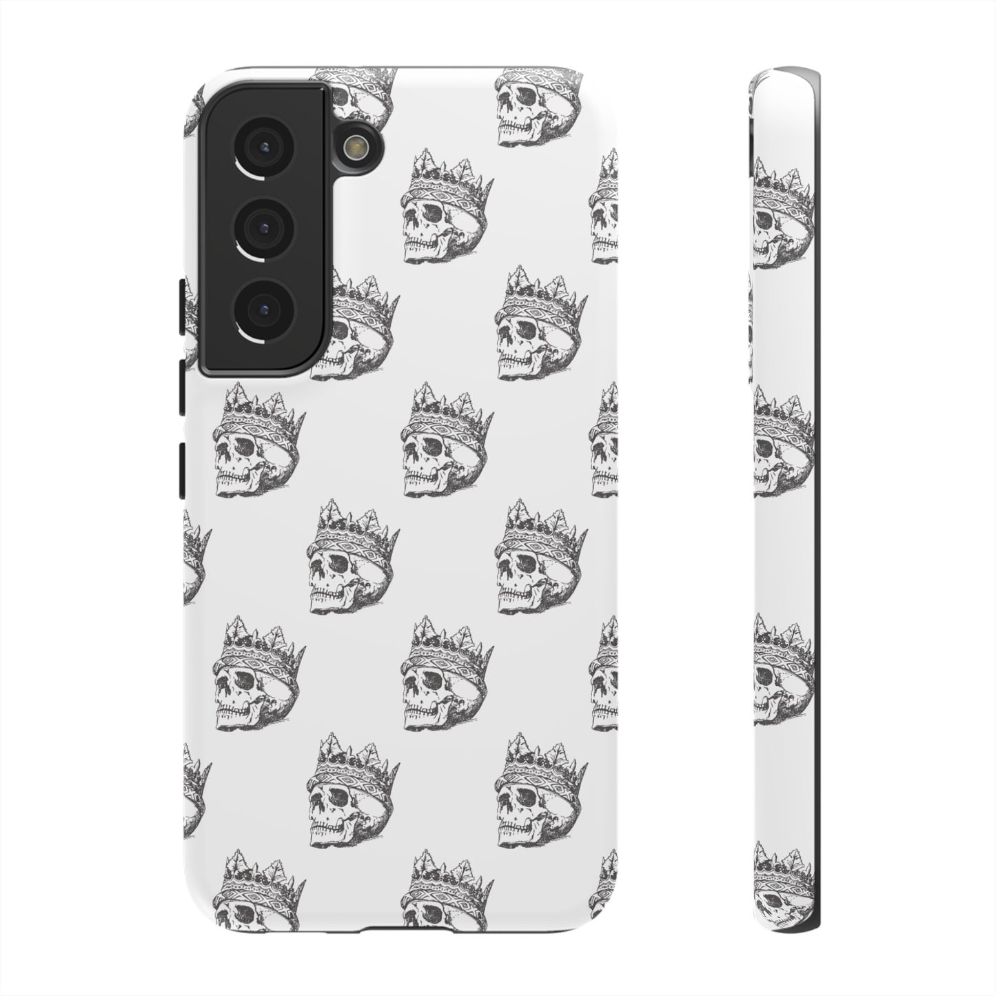 Skull Wallpaper Phone Case | iPhone 15 Plus/ Pro, 14, 13, 12| Google Pixel 7, Pro, 5| Samsung Galaxy S23 All Major Phone Models