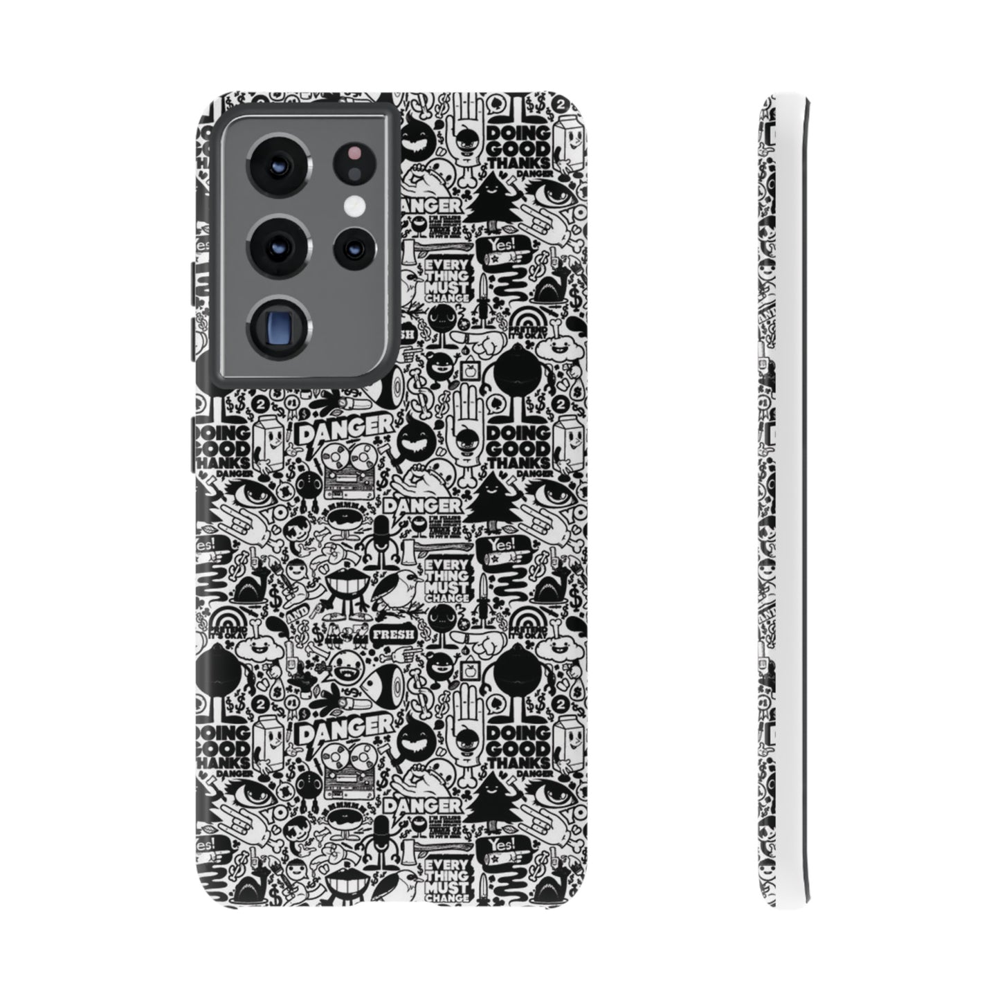 Sticker Wallpaper Phone Case | iPhone 15 Plus/ Pro, 14, 13, 12| Google Pixel 7, Pro, 5| Samsung Galaxy S23 All Major Phone Models