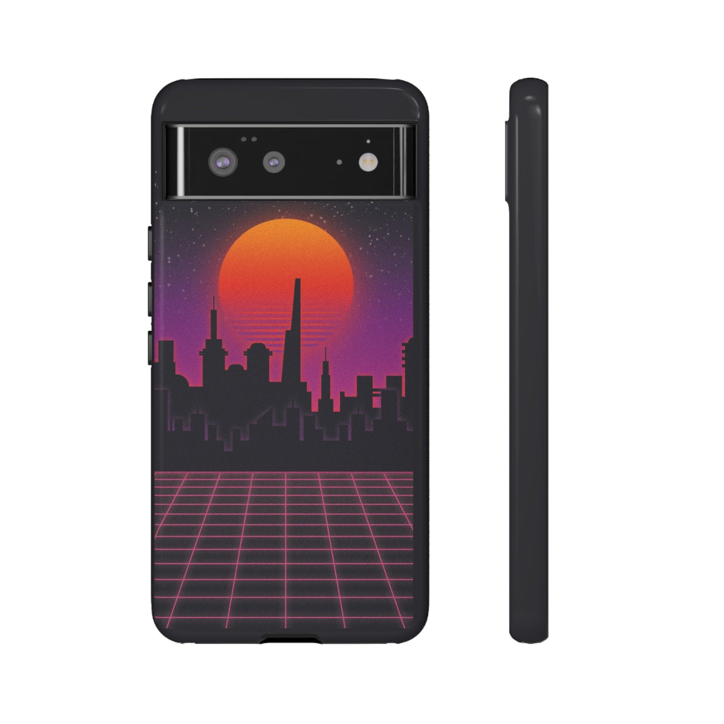 Retro City Phone Case | iPhone 15 Plus/ Pro, 14, 13, 12| Google Pixel 7, Pro, 5| Samsung Galaxy S23 All Major Phone Models