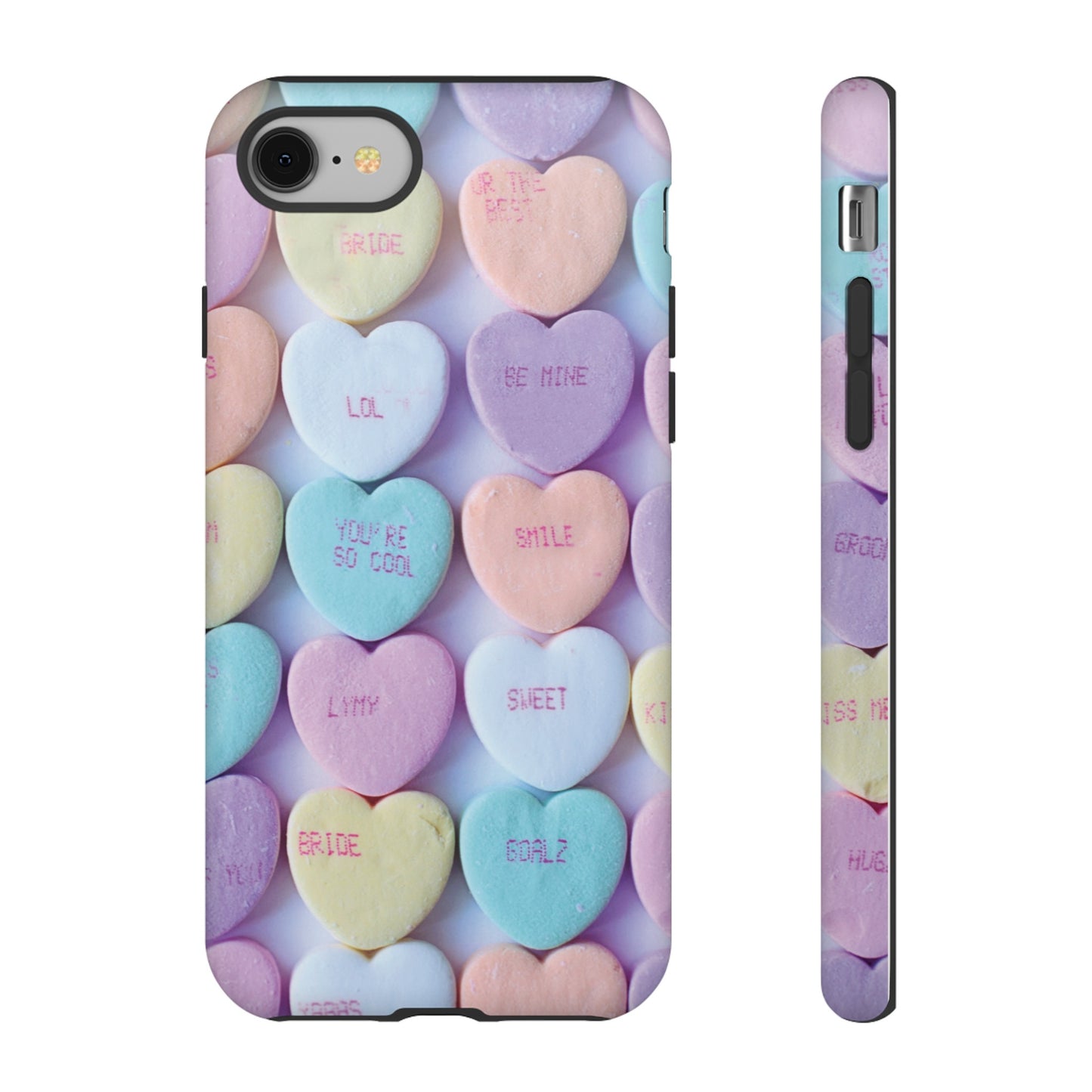 Hearts Valentine's Day Wallpaper Phone Case | iPhone 15 Plus/ Pro, 14, 13, 12| Google Pixel 7, Pro, 5| Samsung Galaxy S23 All Major Phone Models