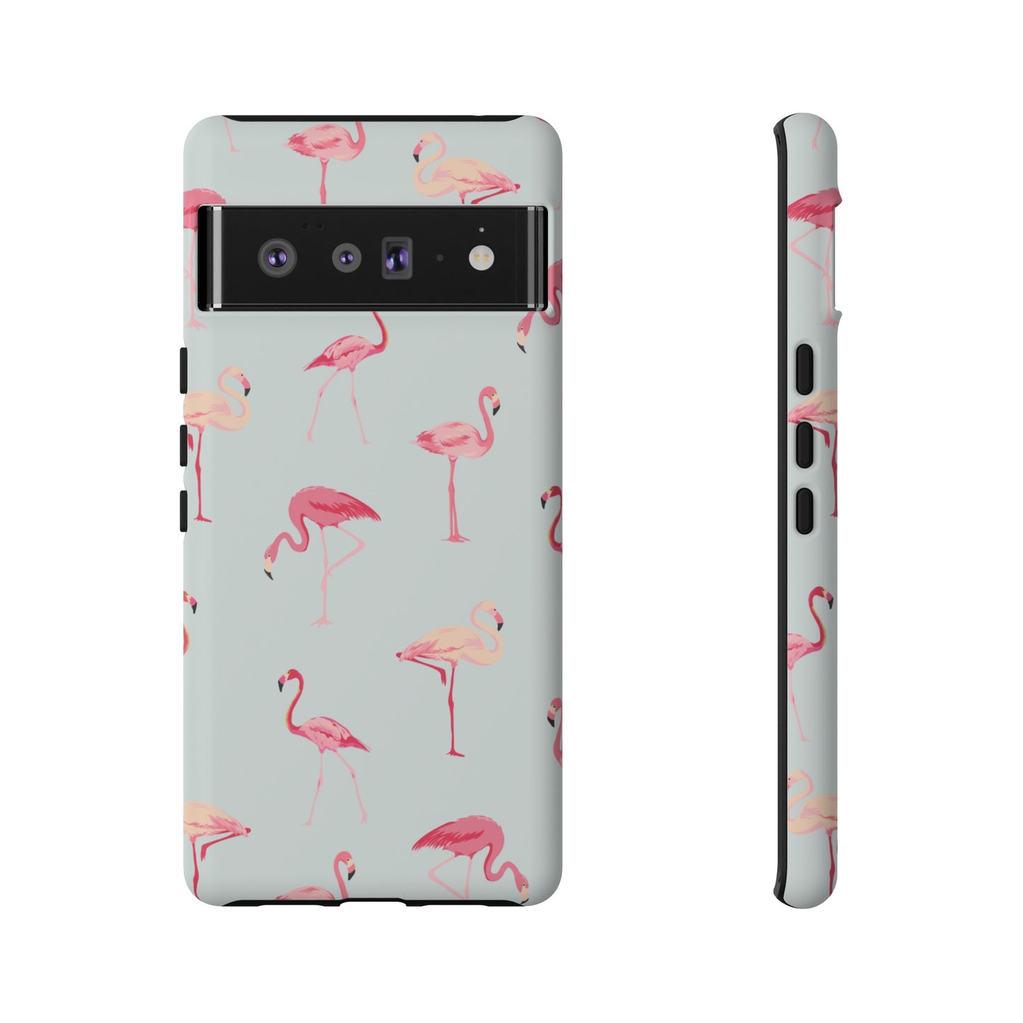 Flamingo Wallpaper Phone Case | iPhone 15 Plus/ Pro, 14, 13, 12| Google Pixel 7, Pro, 5| Samsung Galaxy S23 All Major Phone Models