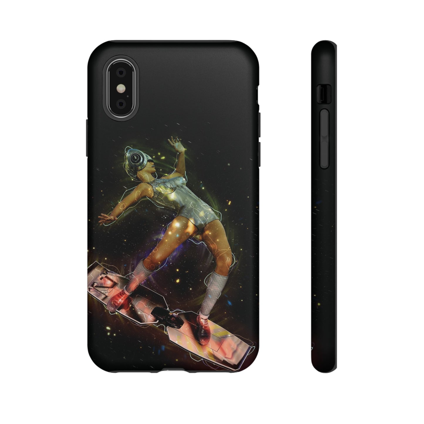 Sci-Fi Skateboard Wallpaper Phone Case | iPhone 15 Plus/ Pro, 14, 13, 12| Google Pixel 7, Pro, 5| Samsung Galaxy S23 All Major Phone Models