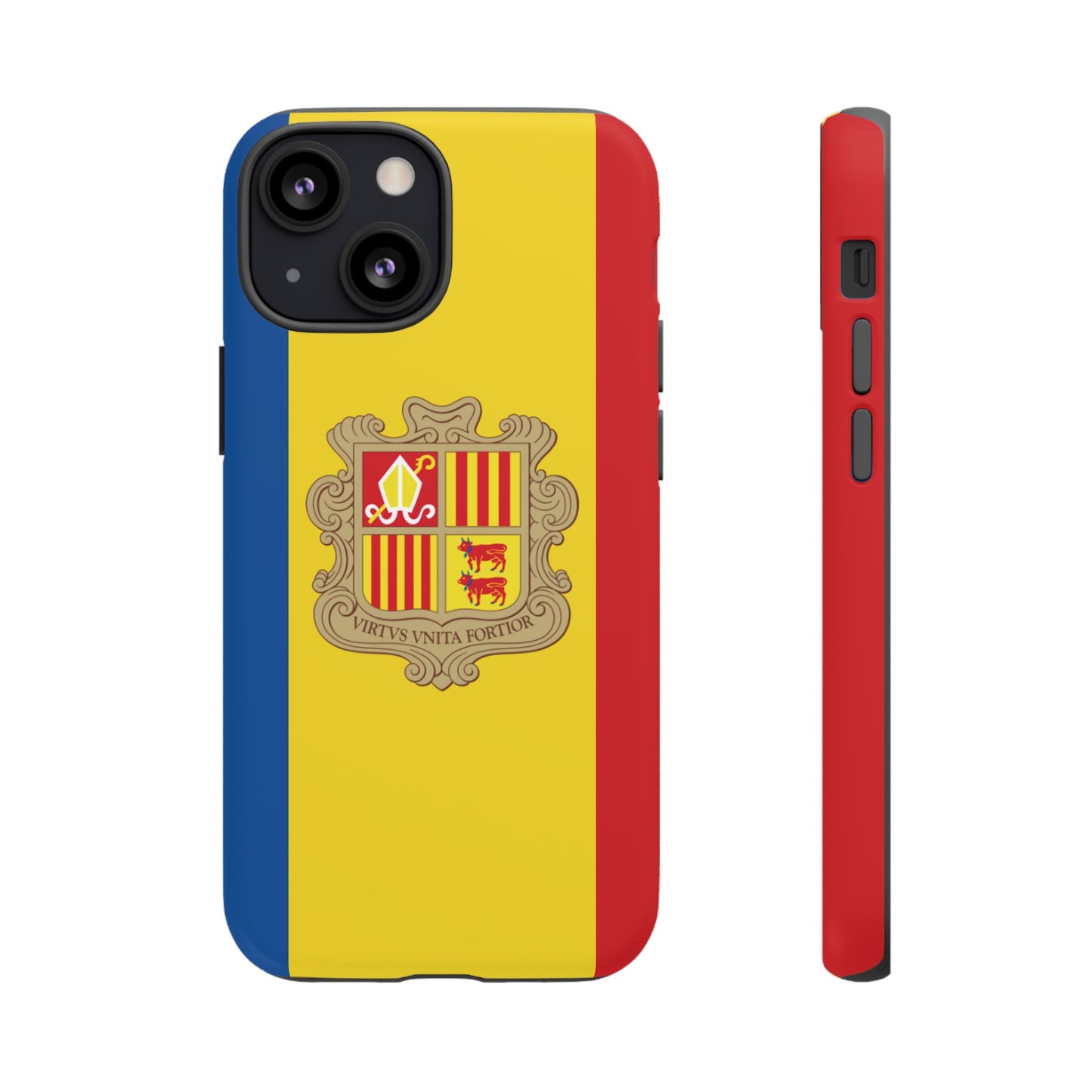 Andorra Flag Phone Case | iPhone 15 Plus/ Pro, 14, 13, 12| Google Pixel 7, Pro, 5| Samsung Galaxy S23 All Major Phone Models