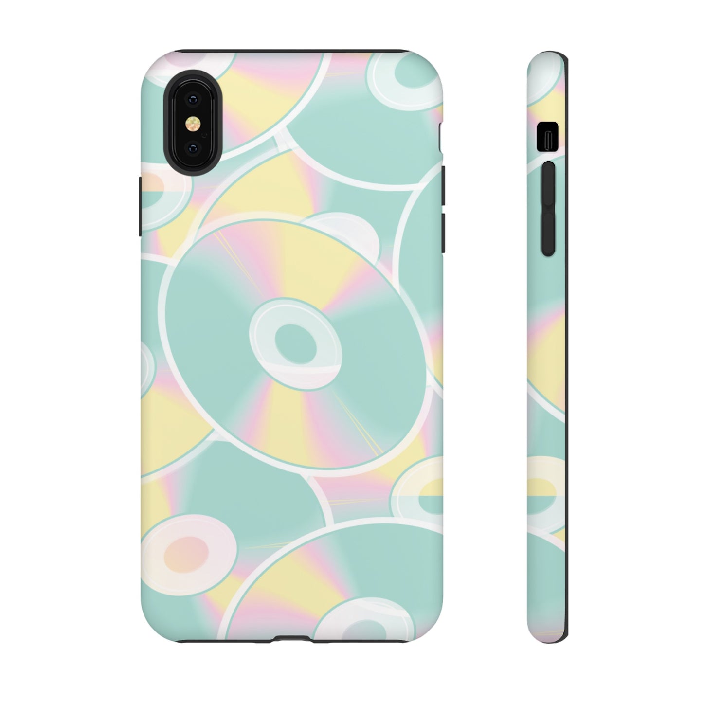 90's CD Wallpaper Phone Case | iPhone 15 Plus/ Pro, 14, 13, 12| Google Pixel 7, Pro, 5| Samsung Galaxy S23 All Major Phone Models