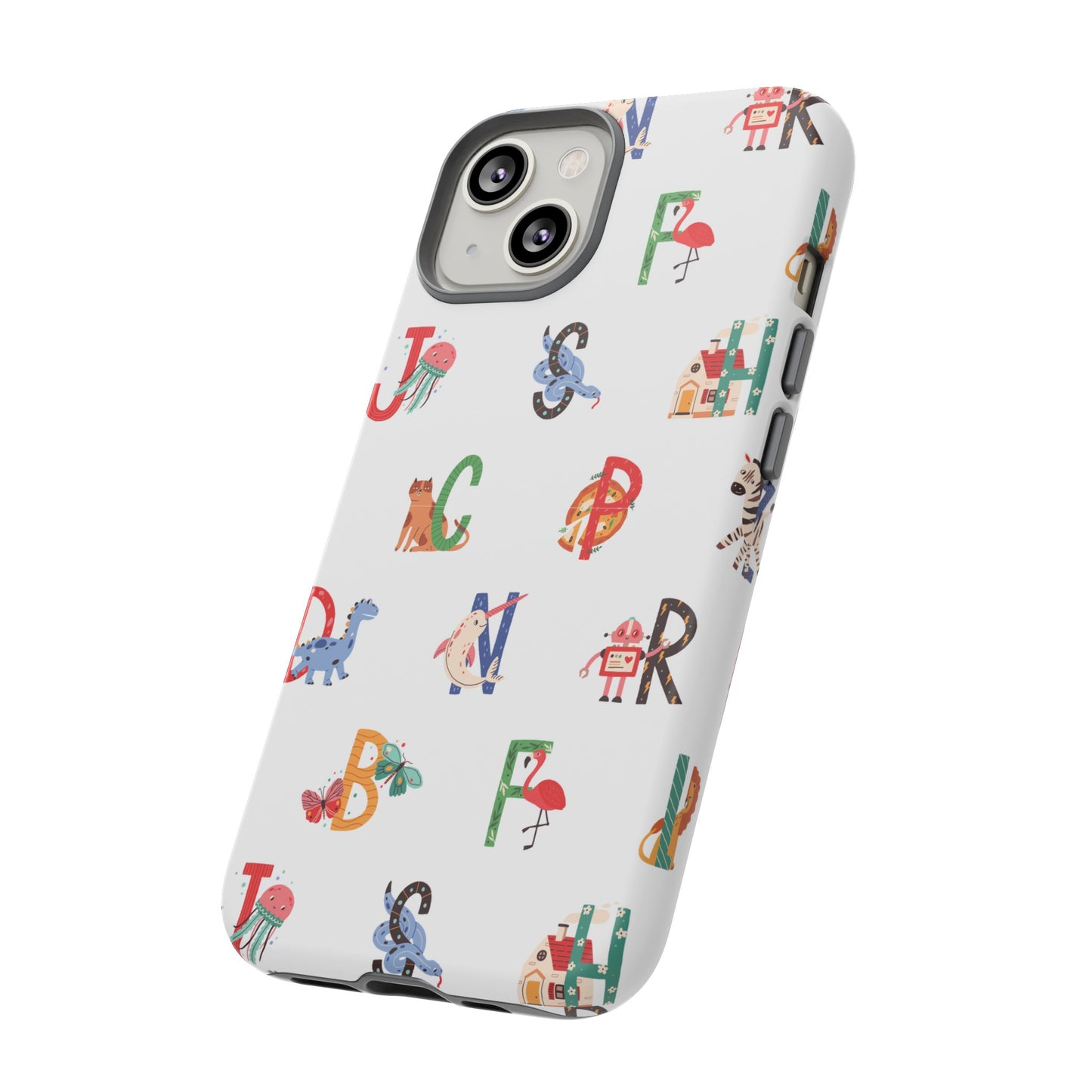 Alphabet Wallpaper Phone Case| iPhone 15 Plus/ Pro, 14, 13, 12| Google Pixel 7, Pro, 5| Samsung Galaxy S23 All Major Phone Models