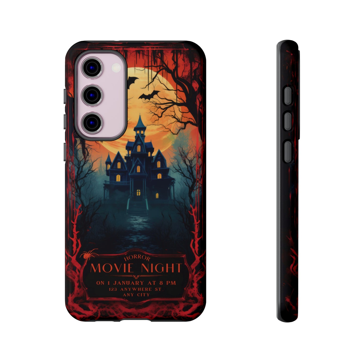 Horror Movie Night Phone Case | iPhone 15 Plus/ Pro, 14, 13, 12| Google Pixel 7, Pro, 5| Samsung Galaxy S23 All Major Phone Models