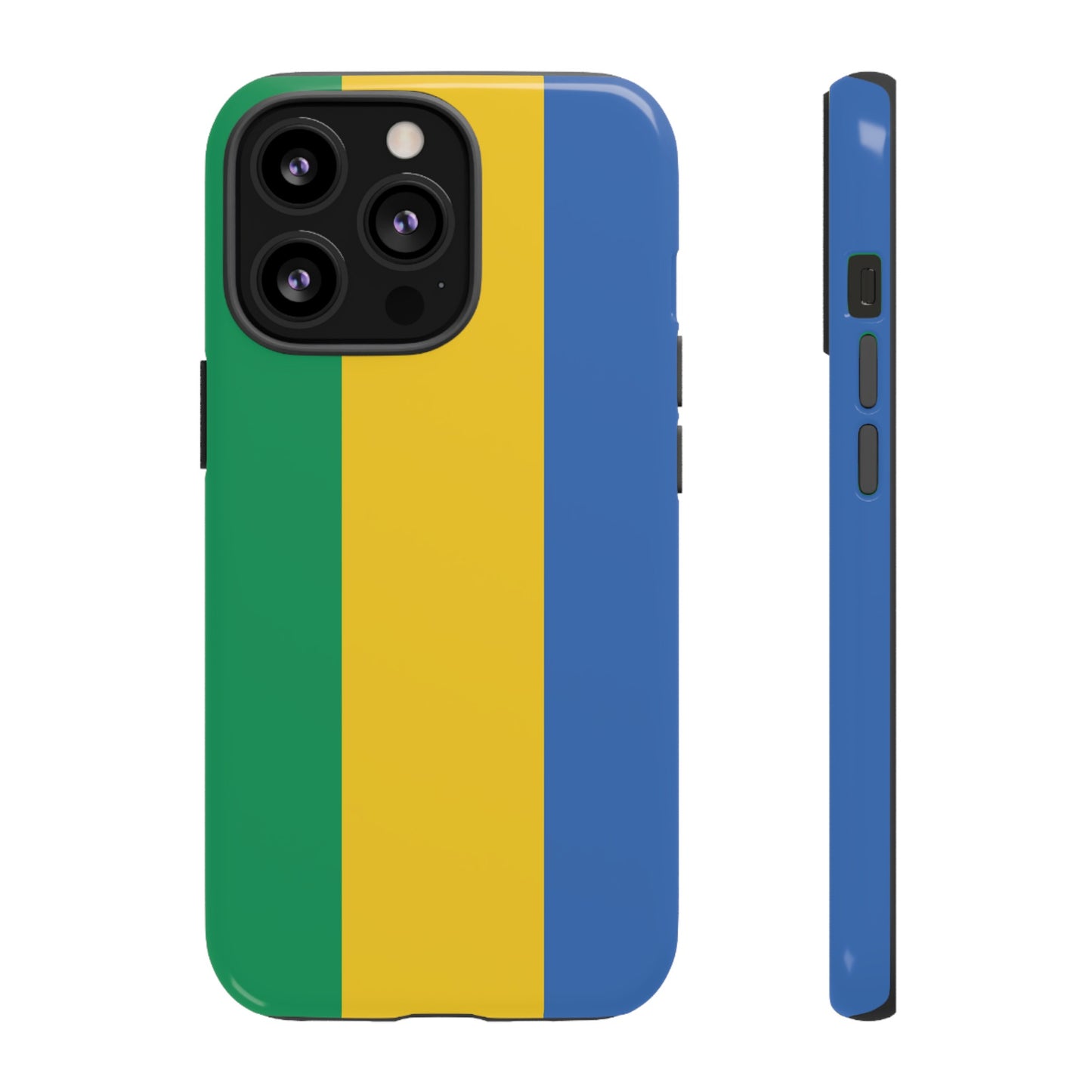 Gabon Flag Phone Case | iPhone 15 Plus/ Pro, 14, 13, 12| Google Pixel 7, Pro, 5| Samsung Galaxy S23 All Major Phone Models