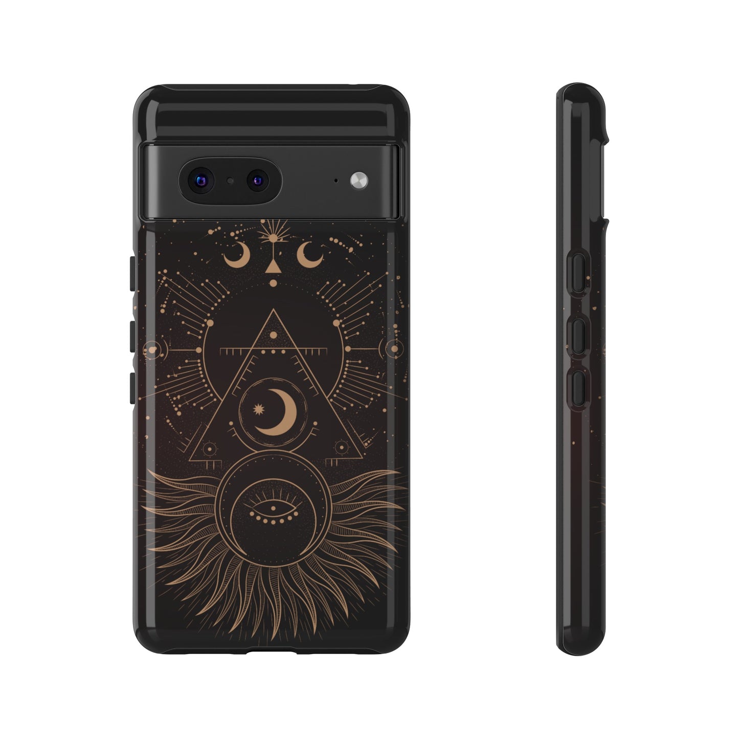 Cosmic Geometry Phone Case | iPhone 15 Plus/ Pro, 14, 13, 12| Google Pixel 7, Pro, 5| Samsung Galaxy S23 All Major Phone Models