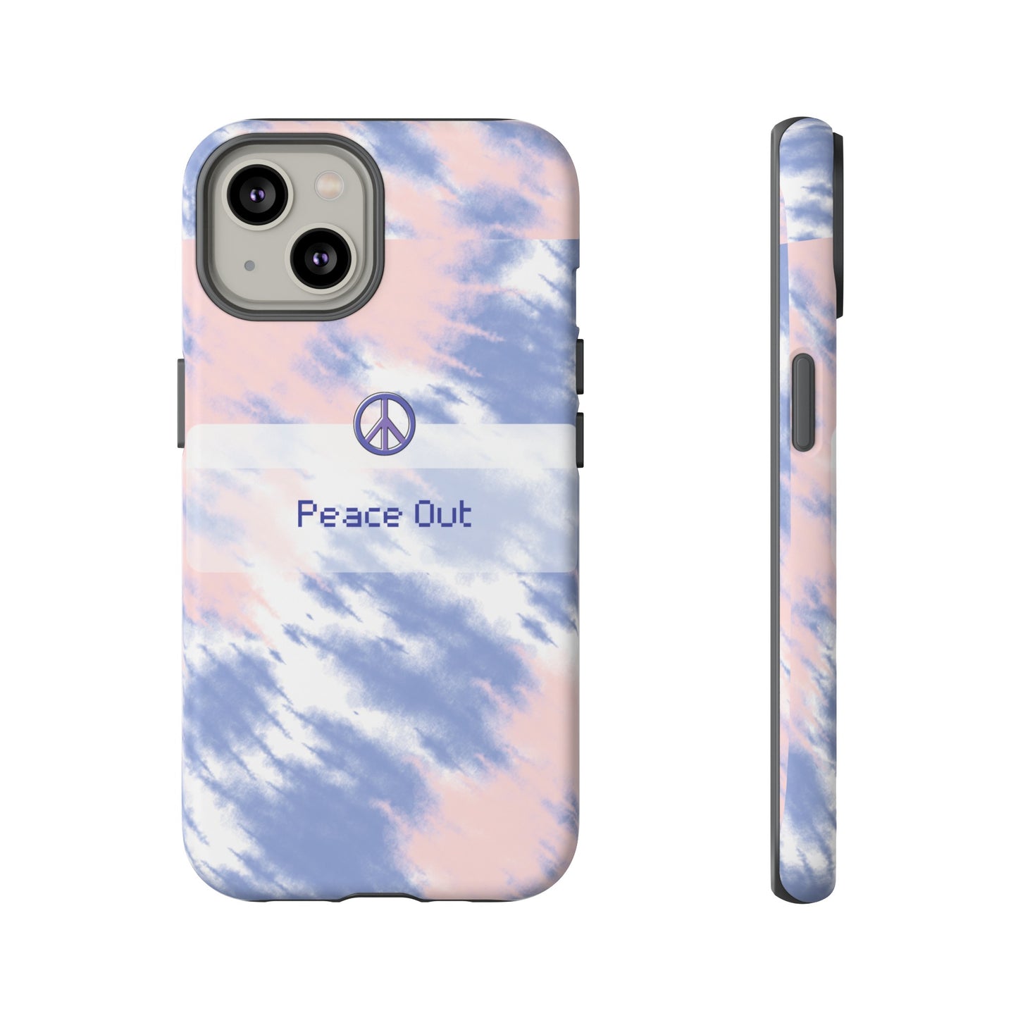 Peace Out Wallpaper Phone Case | iPhone 15 Plus/ Pro, 14, 13, 12| Google Pixel 7, Pro, 5| Samsung Galaxy S23 All Major Phone Models