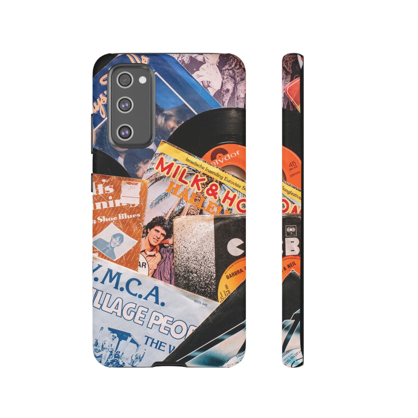 Retro Vinyl Wallpaper Phone Case | iPhone 15 Plus/ Pro, 14, 13, 12| Google Pixel 7, Pro, 5| Samsung Galaxy S23 All Major Phone Models