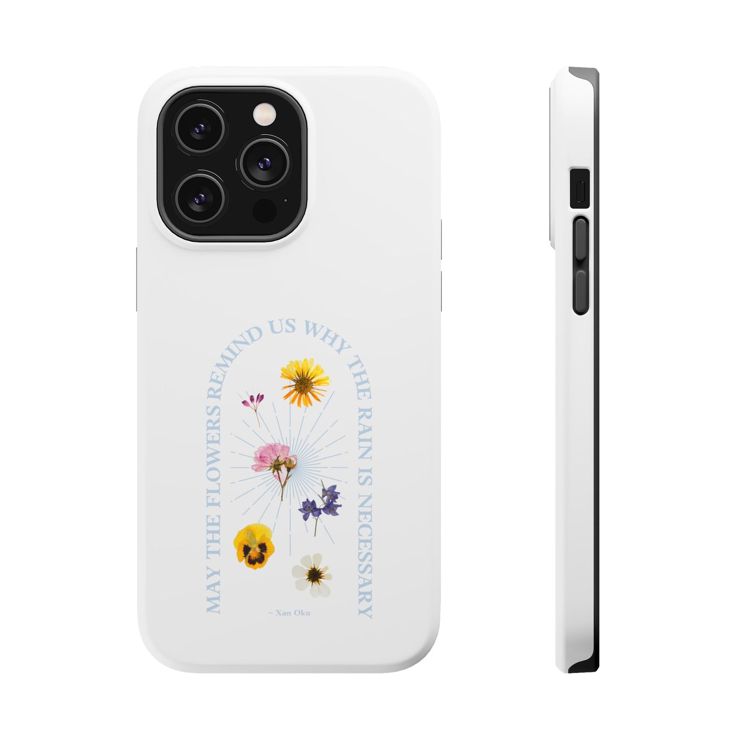 Flower Positive Phone Case | iPhone 15 Plus/ Pro, 14, 13, 12|