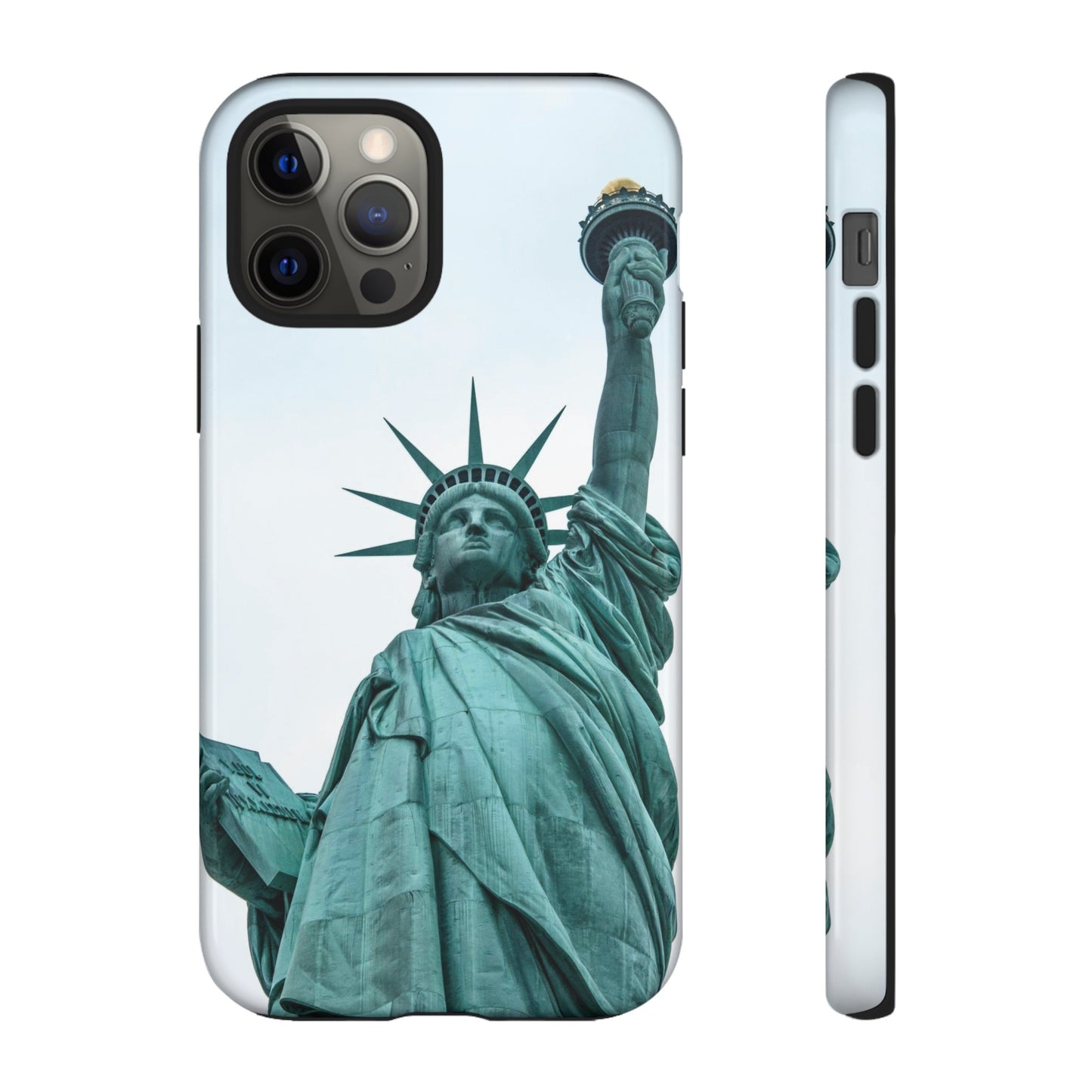 Statue of Liberty Wallpaper Phone Case | iPhone 15 Plus/ Pro, 14, 13, 12| Google Pixel 7, Pro, 5| Samsung Galaxy S23 All Major Phone Models