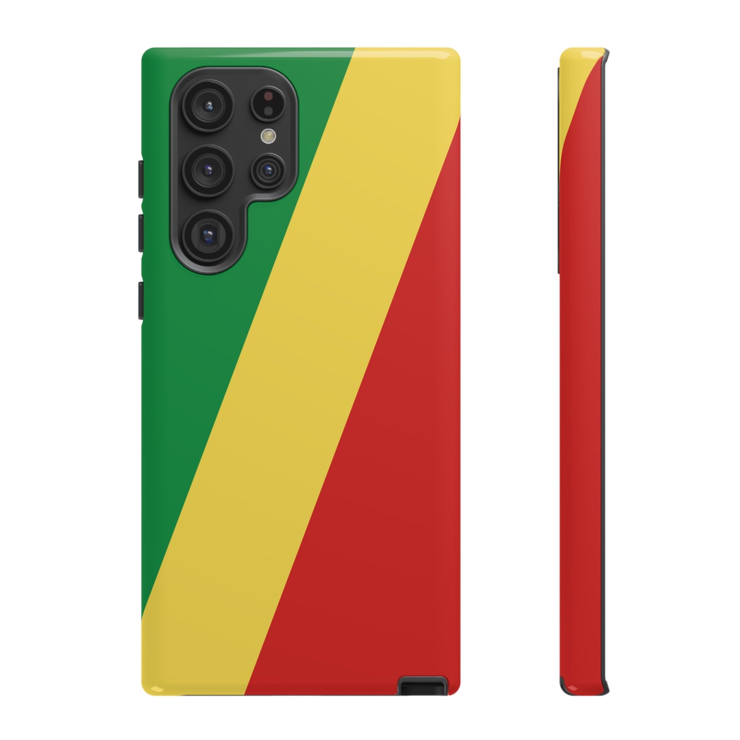 Congo-Brazzaville Flag Phone Case | iPhone 15 Plus/ Pro, 14, 13, 12| Google Pixel 7, Pro, 5| Samsung Galaxy S23 All Major Phone Models