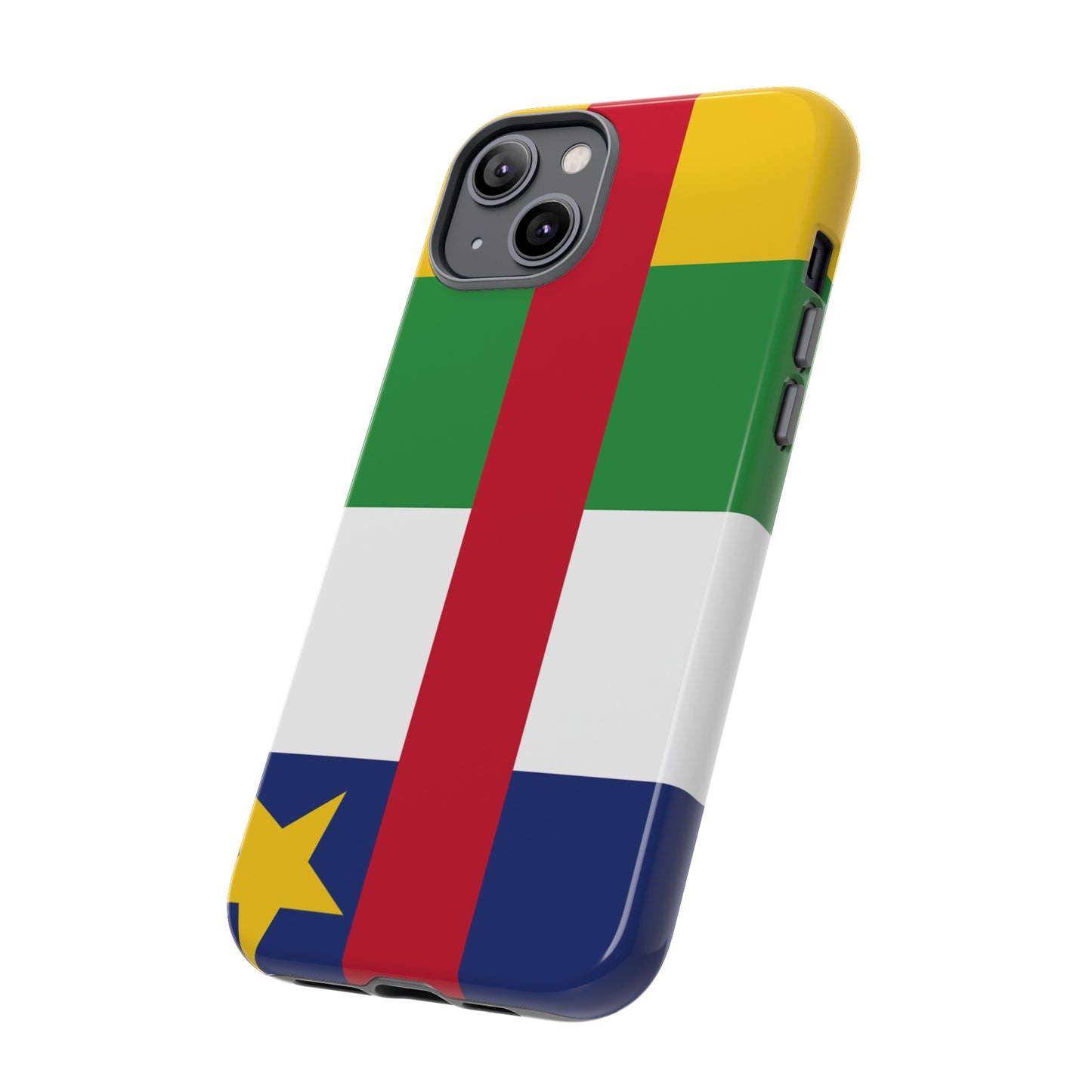 Central African Republic Flag Phone Case | iPhone 15 Plus/ Pro, 14, 13, 12| Google Pixel 7, Pro, 5| Samsung Galaxy S23 All Major Phone Models