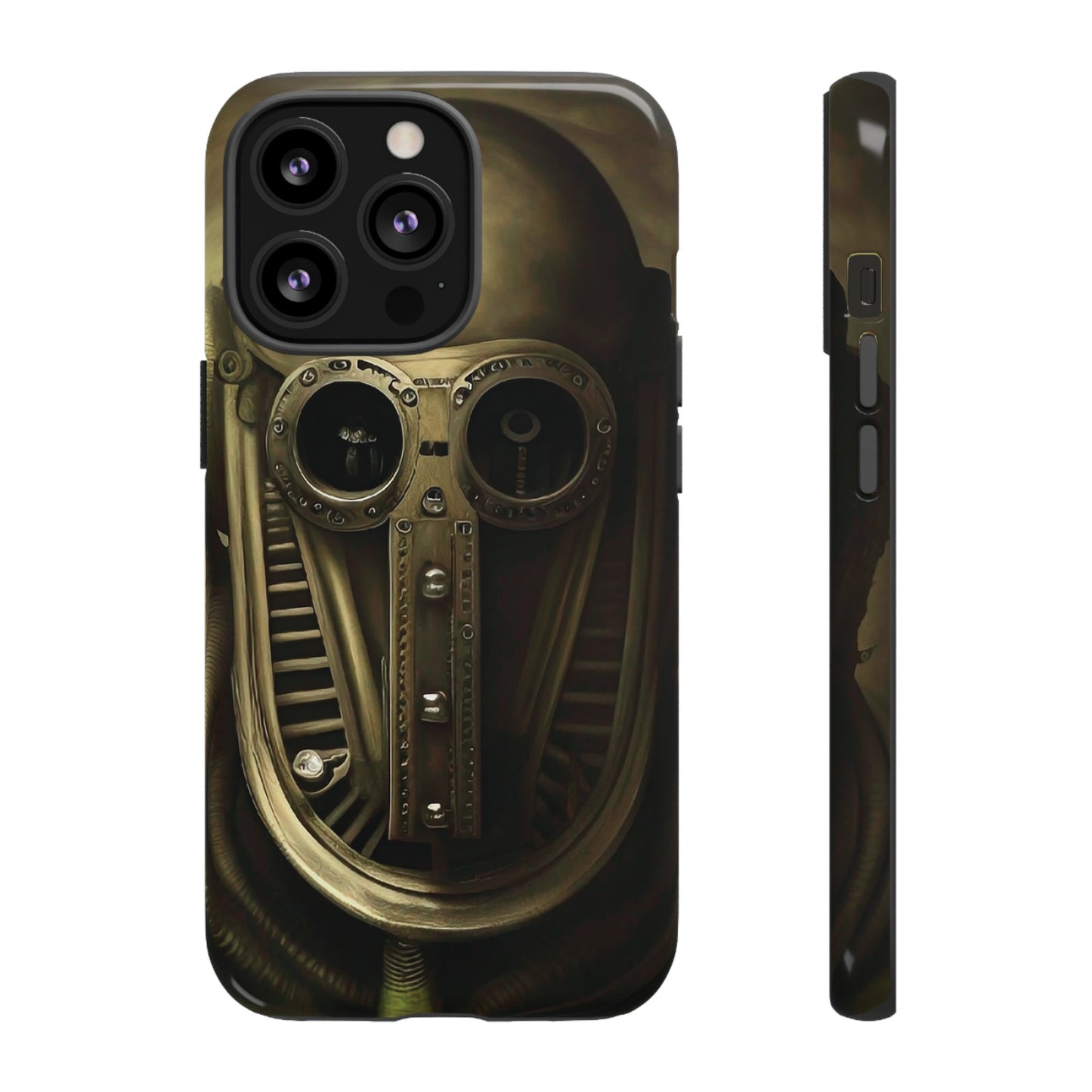 Sci-Fi Helmet Wallpaper Phone Case | iPhone 15 Plus/ Pro, 14, 13, 12| Google Pixel 7, Pro, 5| Samsung Galaxy S23 All Major Phone Models